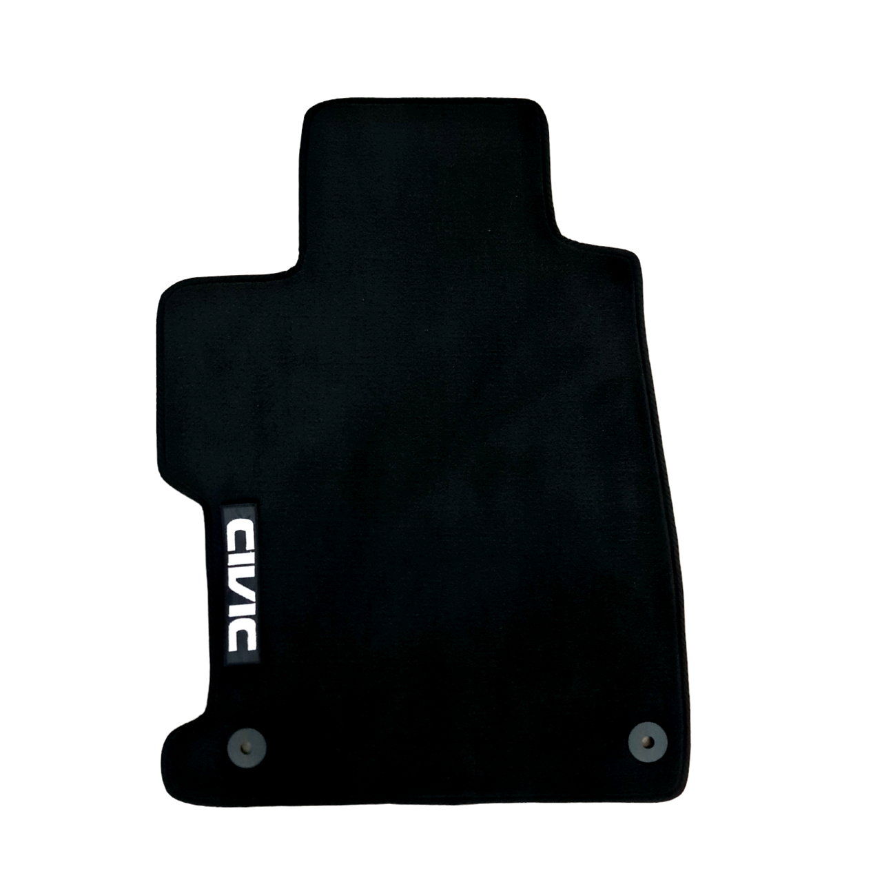 Car Floor Mats Velour For Honda Civic Sedan Waterproof Black Carpet Auto Liners