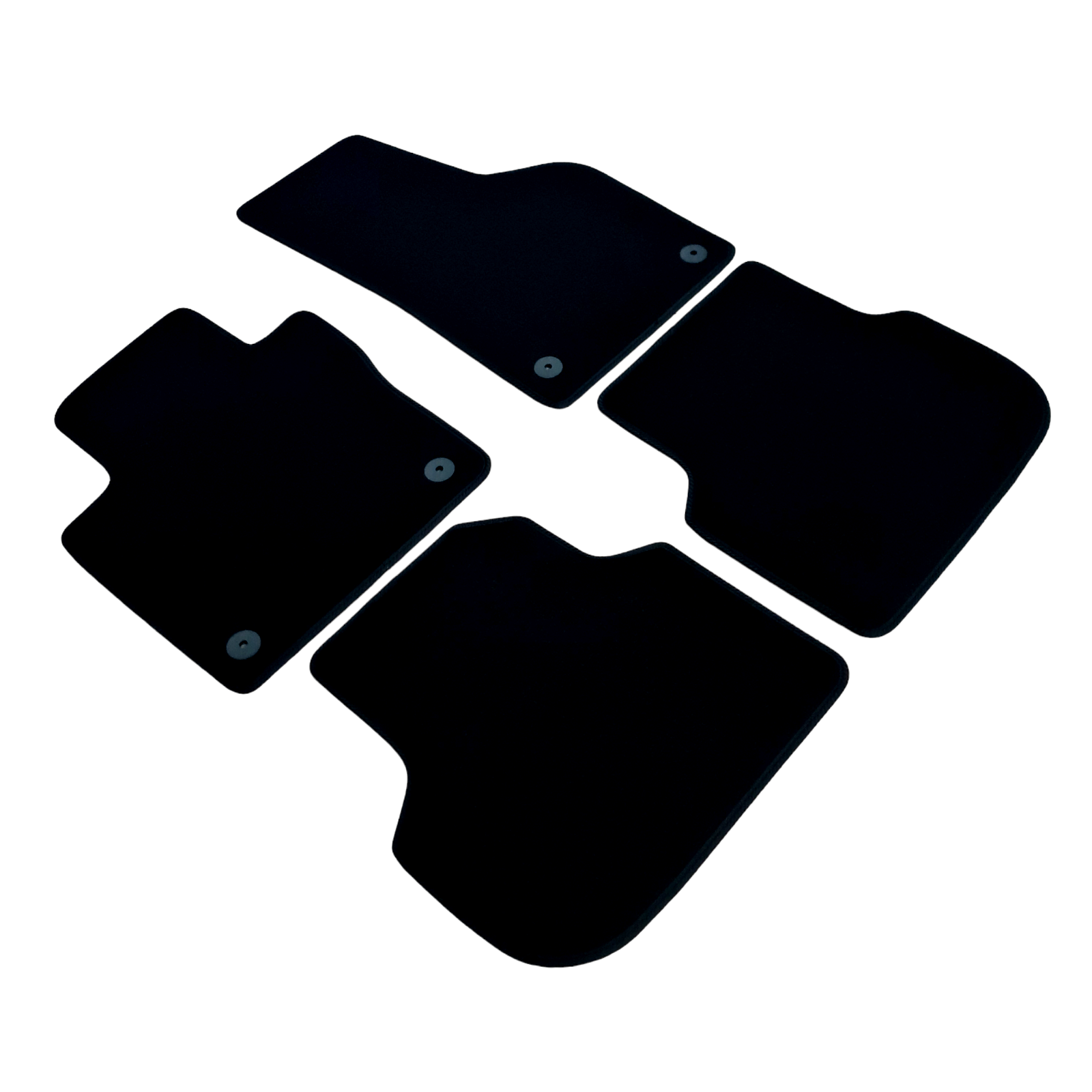 For Volkswagen Jetta Carpet Car Floor Mats 2010-2017 OEM Quality Velour Liners