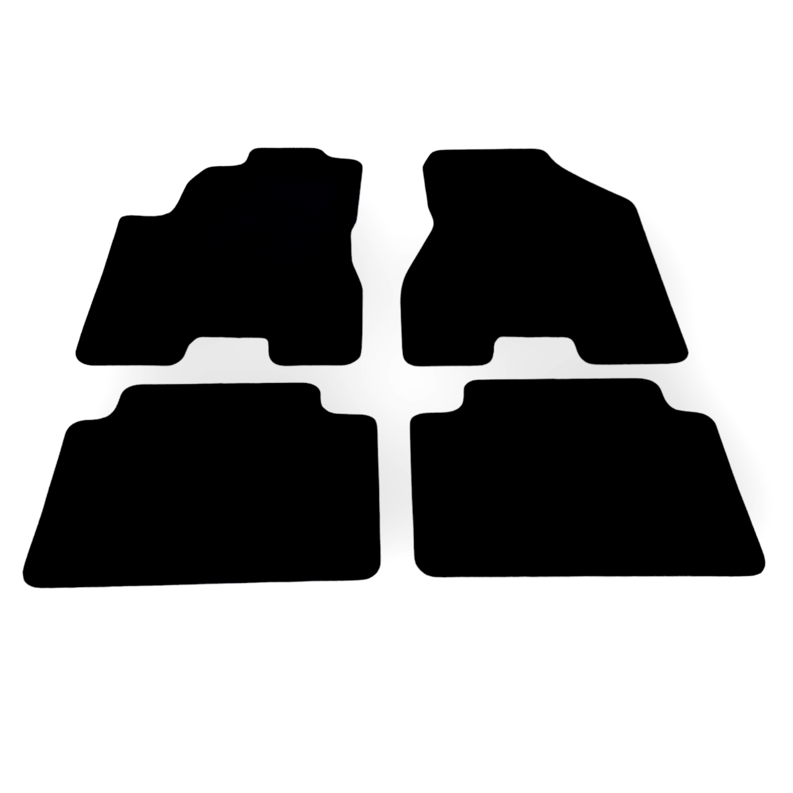 Car Floor Mats For Hyundai Tucson Waterproof Black Velour Carpet Auto Liners New