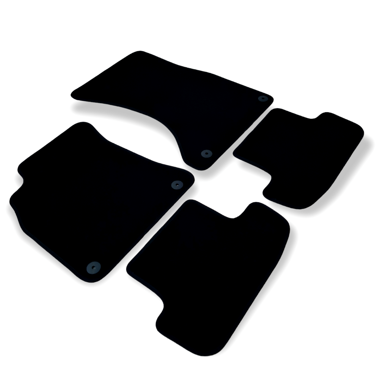 Car Floor Mats For Audi A5 S5 RS5 Coupe Velour Waterproof Black Carpet Liners A5