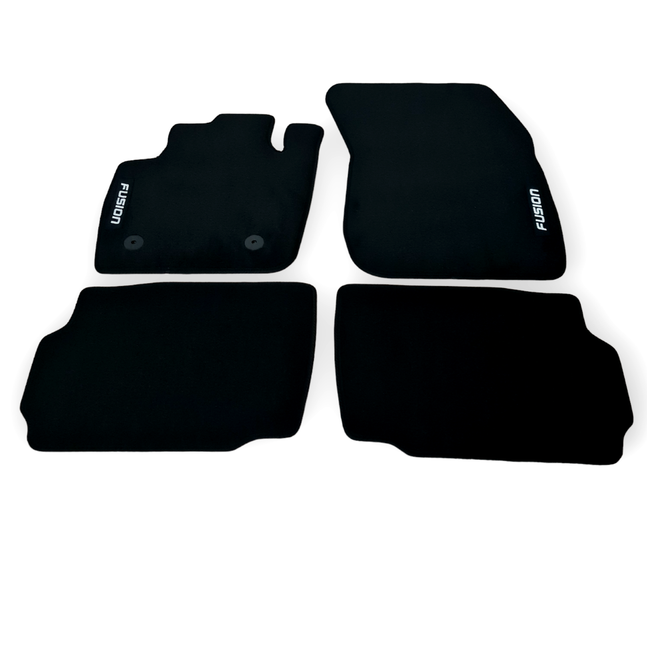 Car Floor Mats For Ford Fusion Velour Waterproof Black Carpet Rugs Auto Liners
