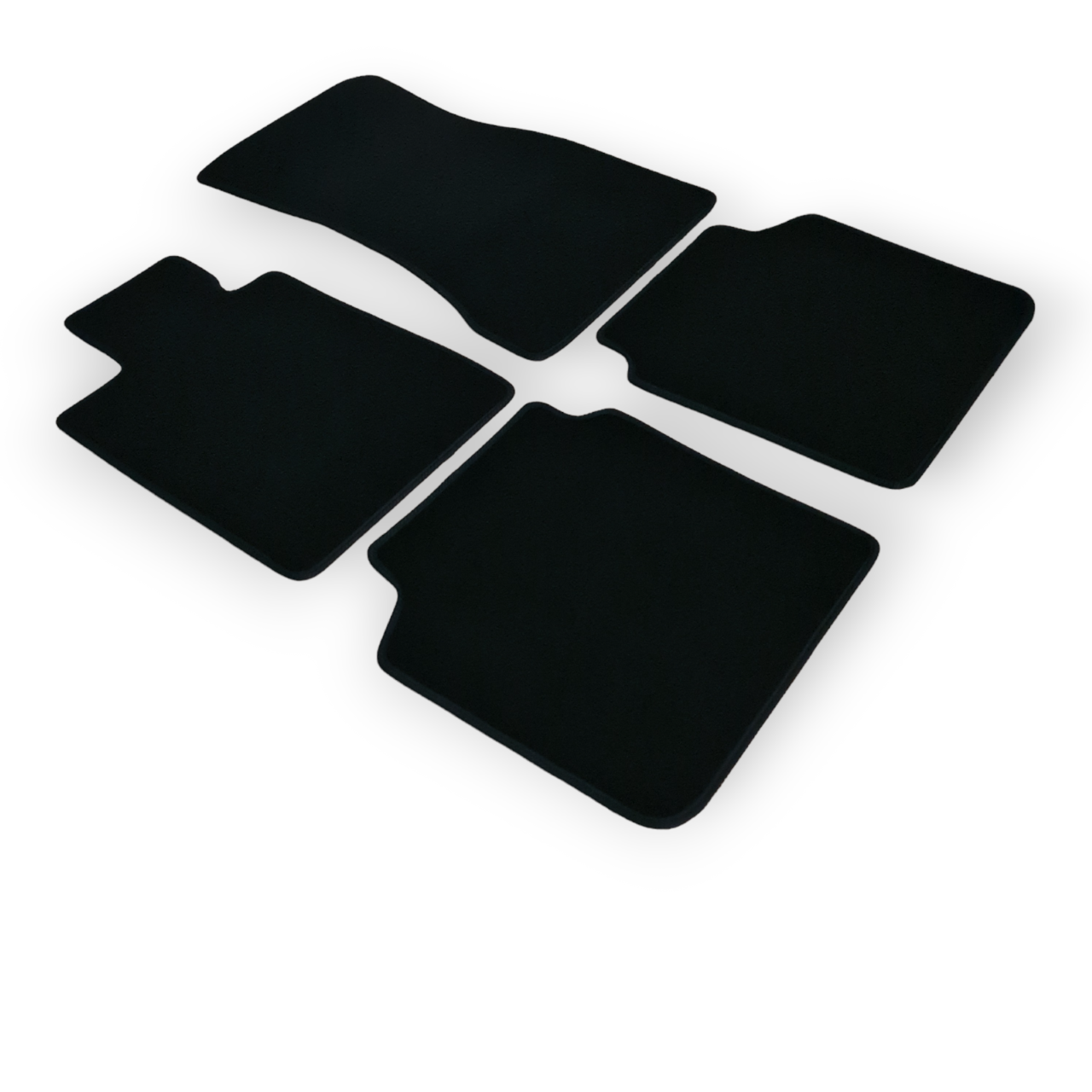Car Floor Mats Velour For BMW 7 M7 G12 Waterproof Black Carpet Rugs Auto Liners
