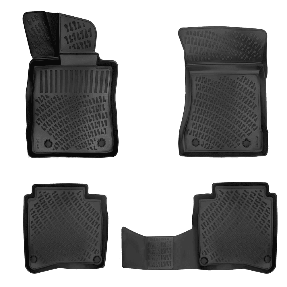 Car Floor Mats Liners For Mercedes S-Class 2006-2013 Long All Season Heavy Duty