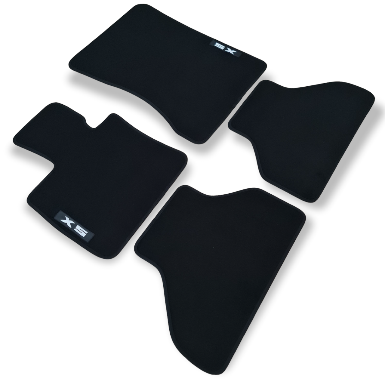 Car Floor Mats Velour For BMW X5 E70 MX5 Waterproof Black Carpet Auto Liners New