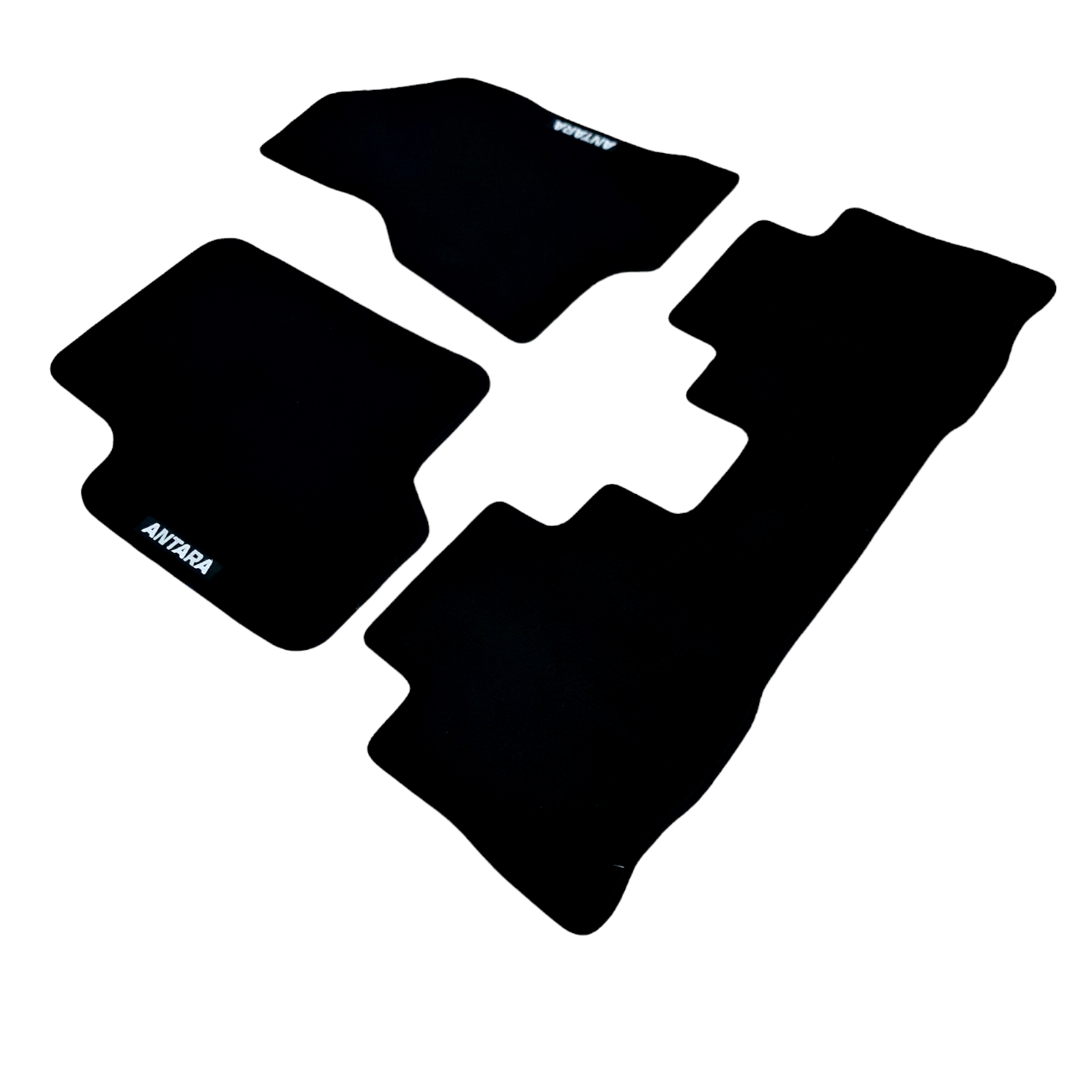 Car Floor Mats Velour For Opel Antara Auto Liners Waterproof Black Carpet Rugs