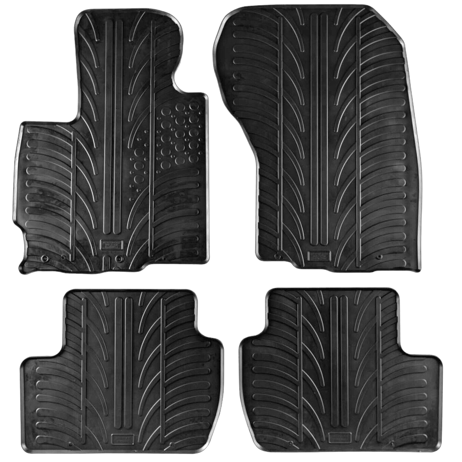 Rubber Floor Mats For Mitsubishi Outlander All Weather Heavy Duty Car Liners New