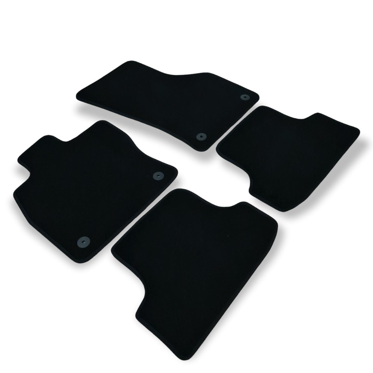 For Audi A3 RS3 Carpet Floor Mats 2013-2020 OEM Quality Velour Auto Rugs Liners