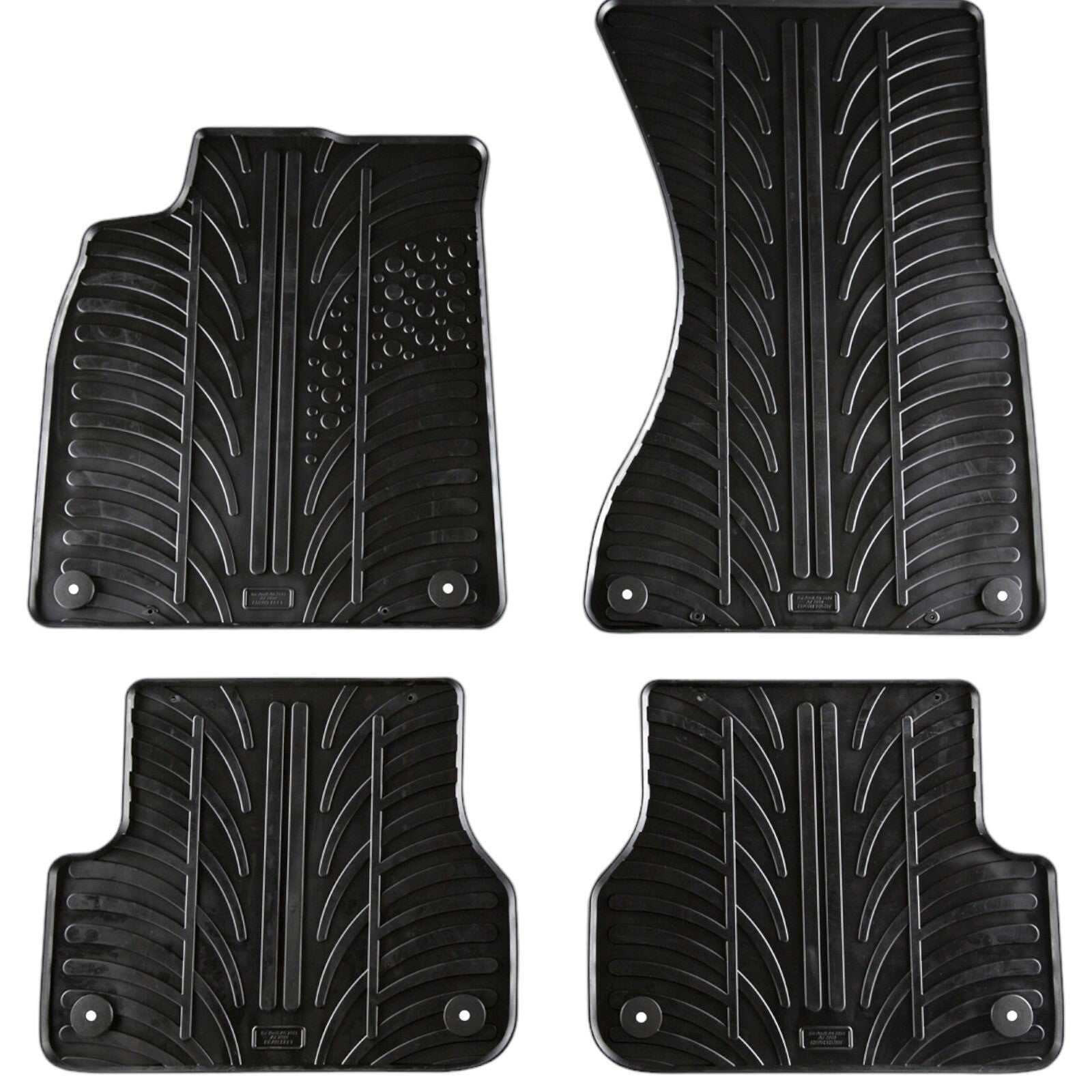 For Audi A7 2010-2018 Car Floor Mats Rubber All Weather Heavy Duty Auto Liners