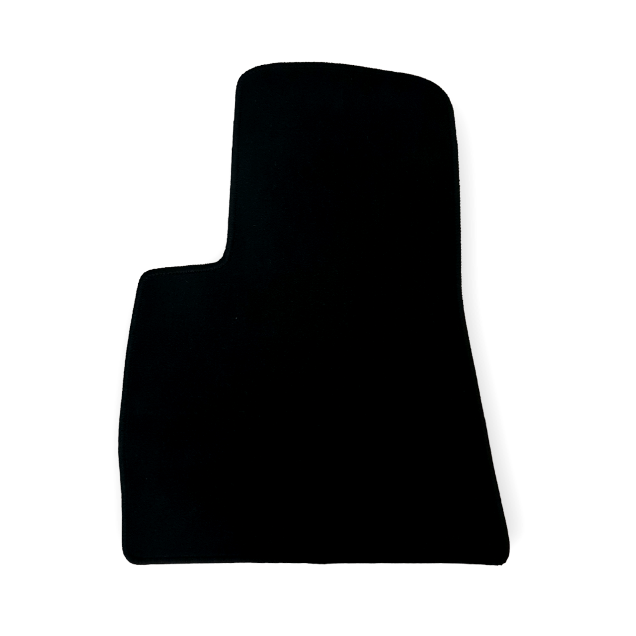 Front Car Floor Mats Velour for Tesla Model 3 Waterproof Black Carpet Liners 2pc