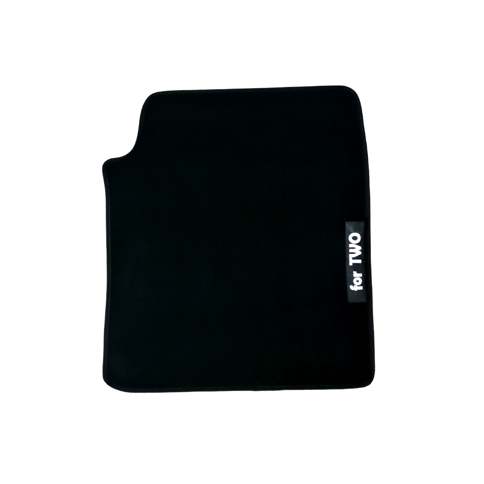 Car Floor Mats Velour For Smart For Two Waterproof Black Carpet Auto Liners New