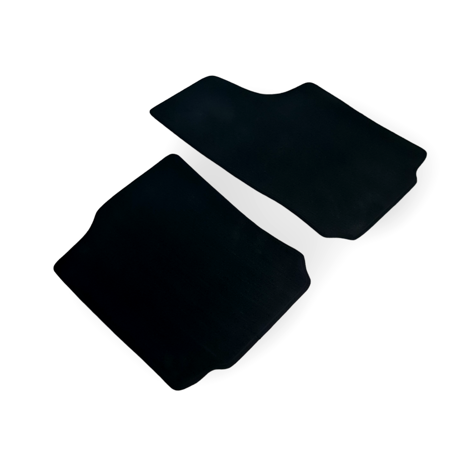 Front Car Floor Mats Velour For Opel Tigra Waterproof Black Carpet Liners 2pcs