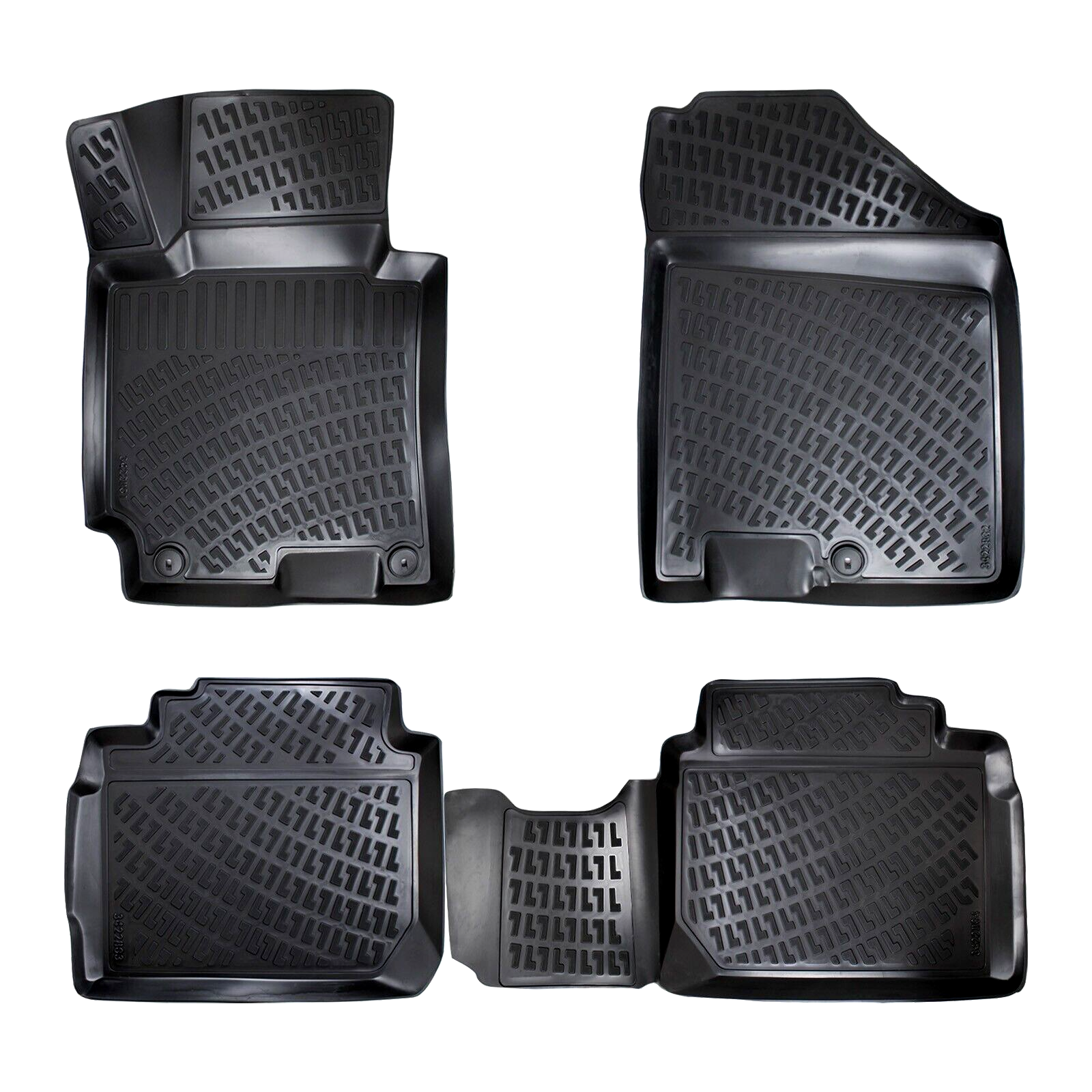 Car Floor Mats Liners For Hyundai I30 2006-2011 All Season Heavy Duty Auto Rugs