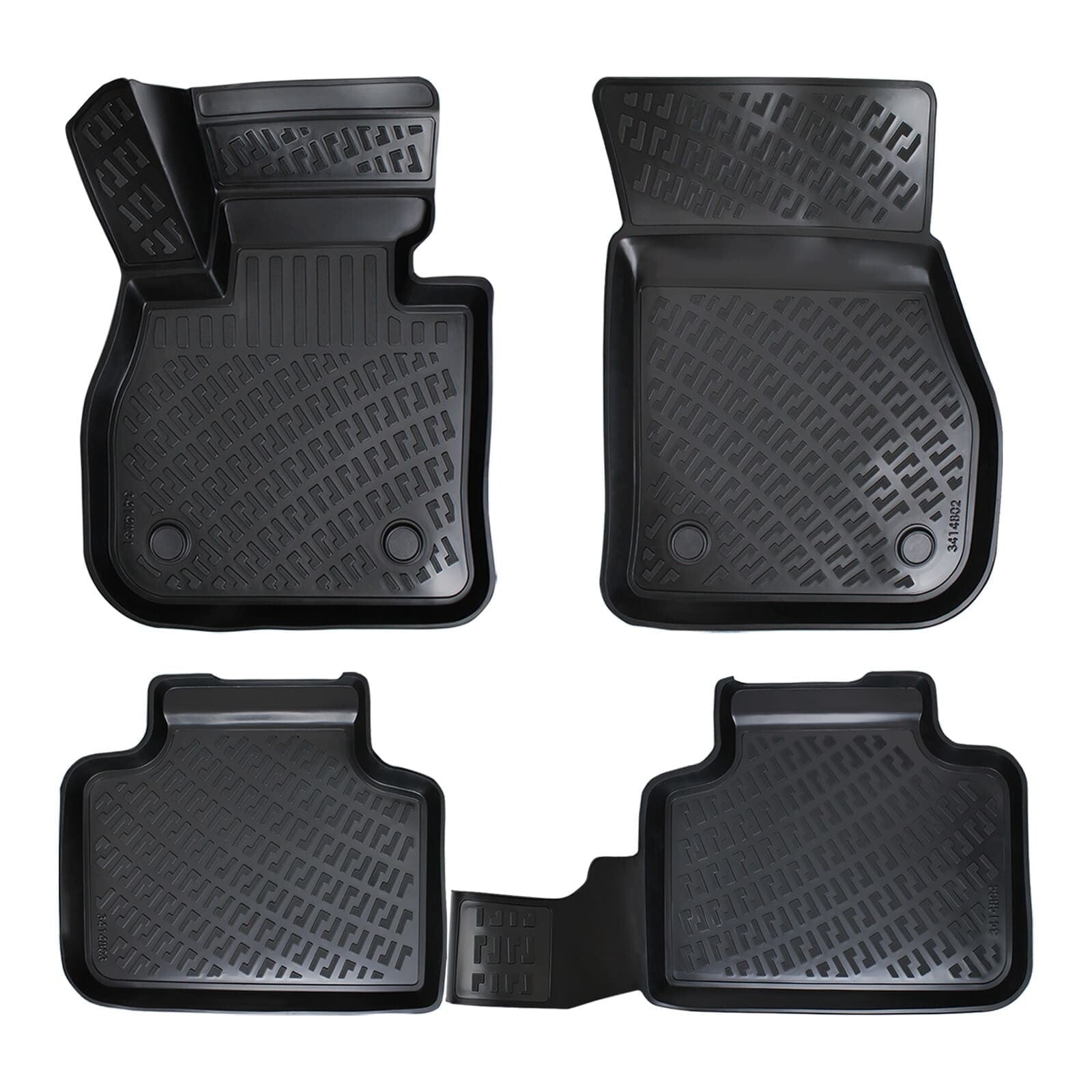 Floor Mats Liners For BMW X2 2018-2023 F39 All Weather Heavy Duty 3D Car Rugs