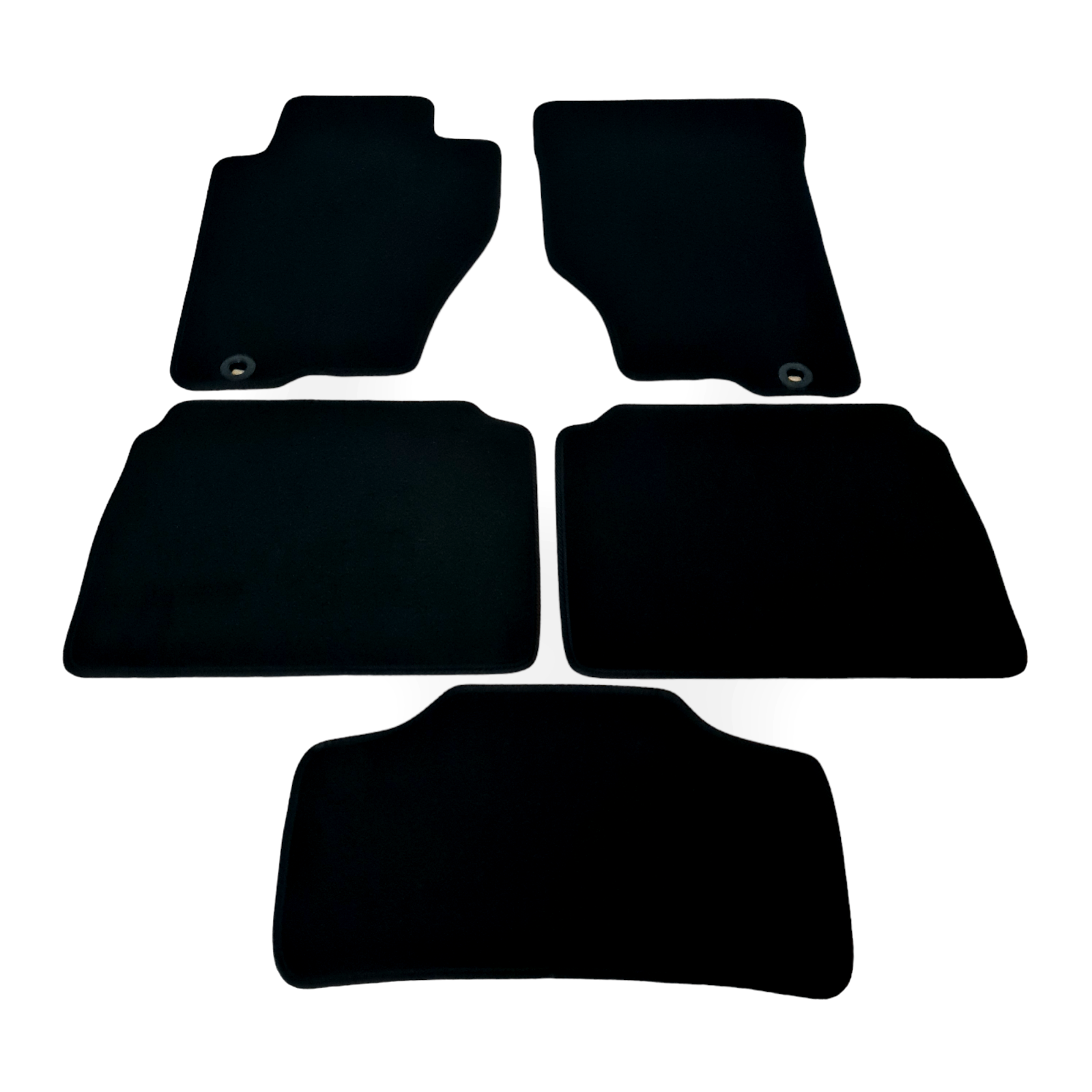 Car Floor Mats For Kia Sorento Velour Waterproof Black Carpet Rugs Auto Liners