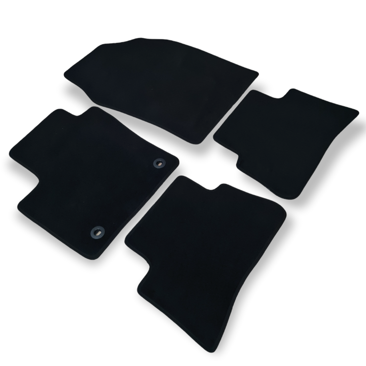Car Floor Mats For Toyota C-HR Velour Waterproof Black Rugs Carpet Auto Liners