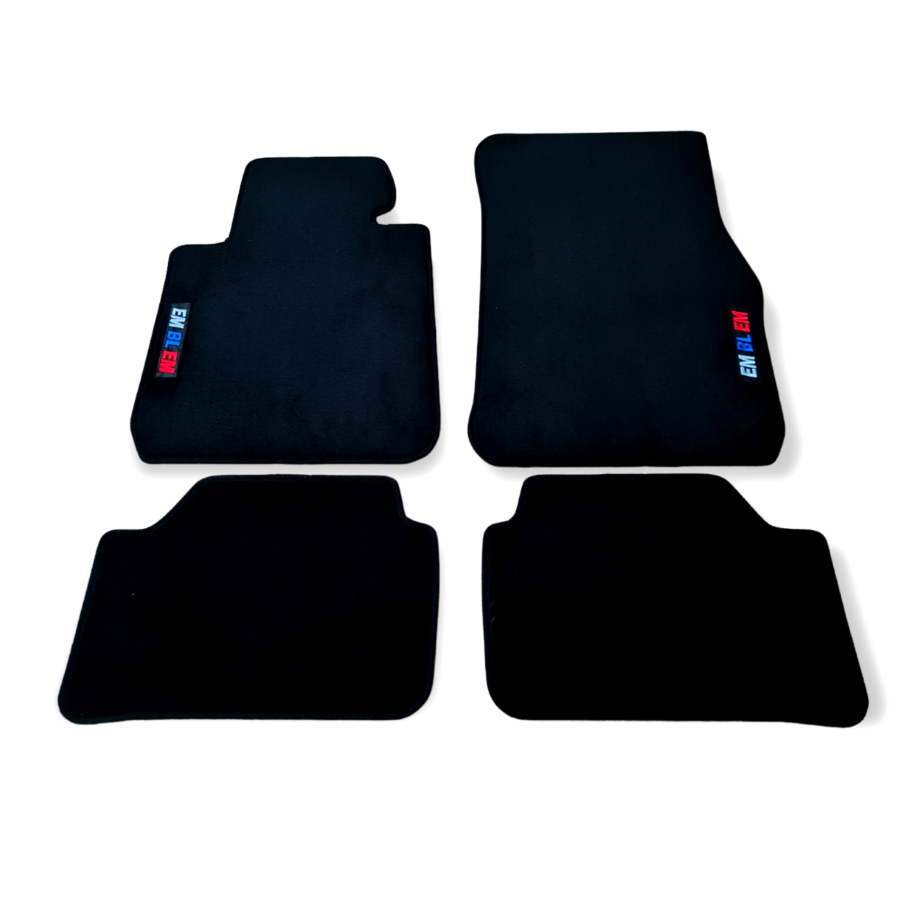 Car Floor Mats Velour For BMW 1 M1 F20 Waterproof Black Carpet Auto Liners New