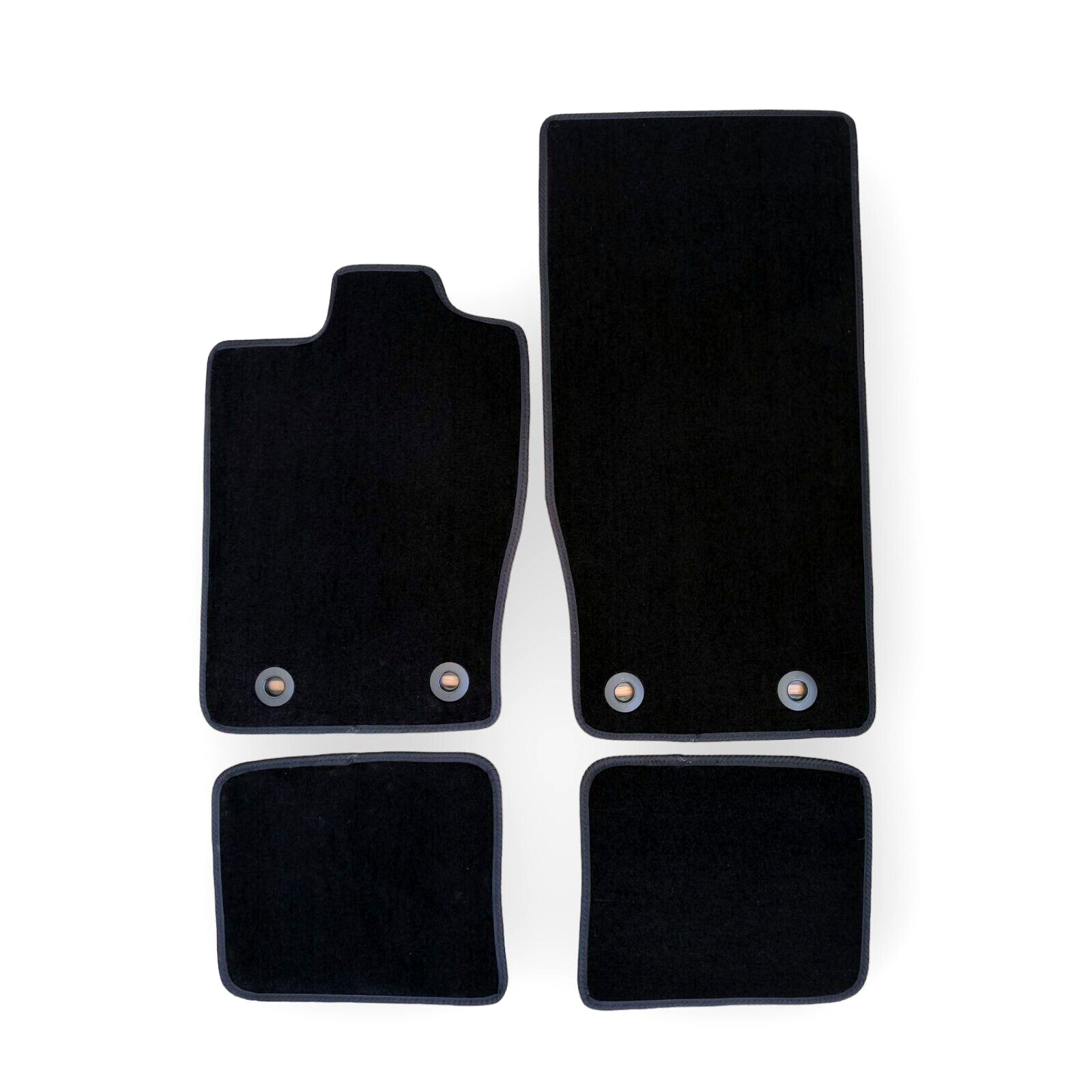Car Floor Mats For Jaguar HK Waterproof Black Velour Carpet Rugs Auto Liners New