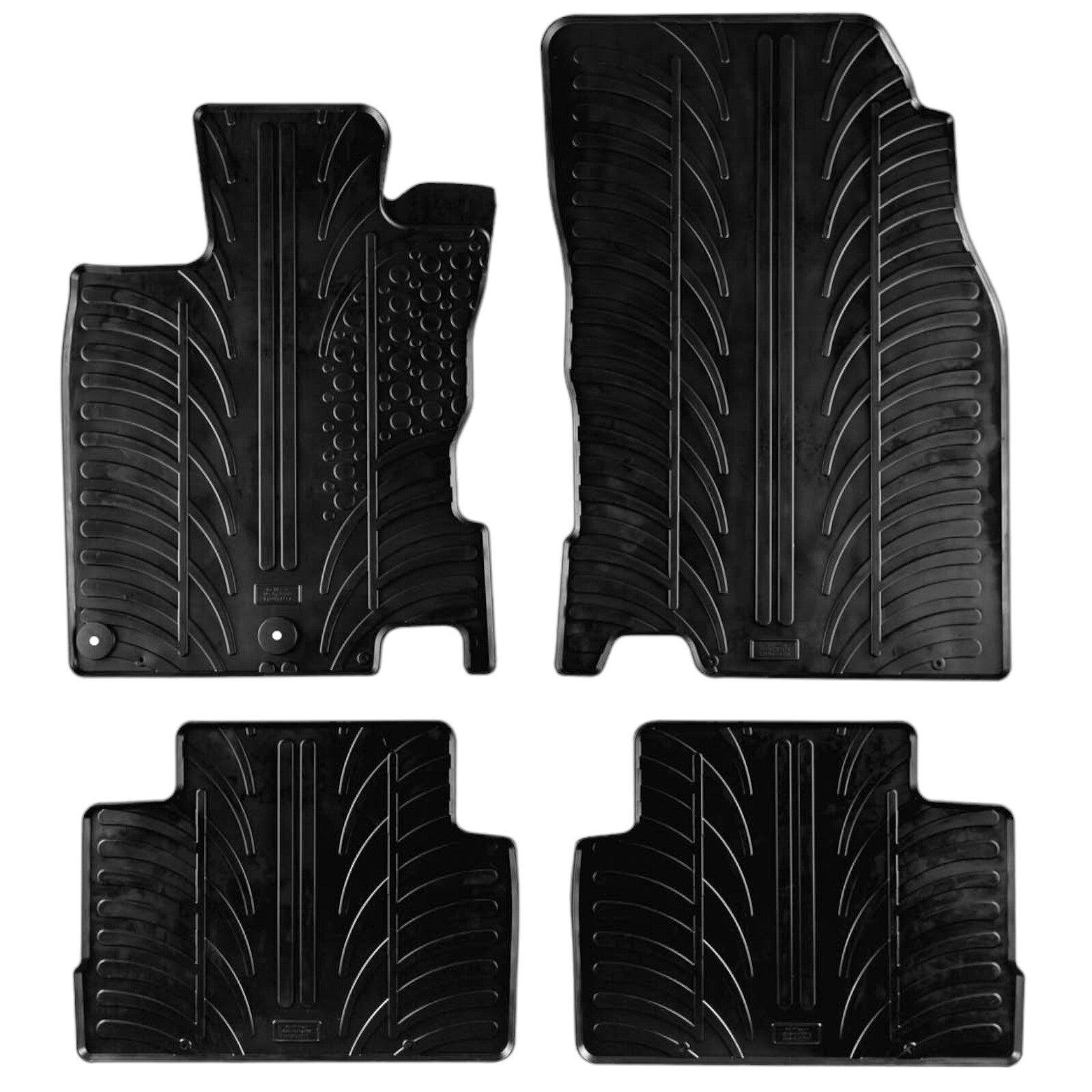 Rubber Car Floor Mats For Nissan Qashqai All Weather Heavy Duty Rugs Auto Liners