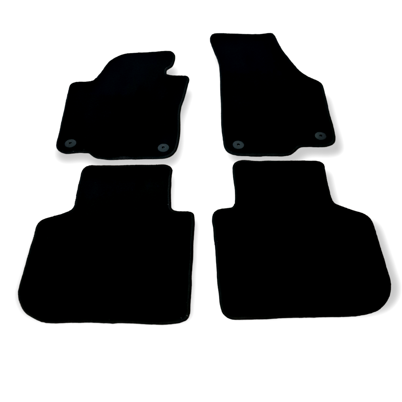 For Volkswagen Passat Carpet Car Floor Mats 2011-2019 OEM Quality Velour Liners