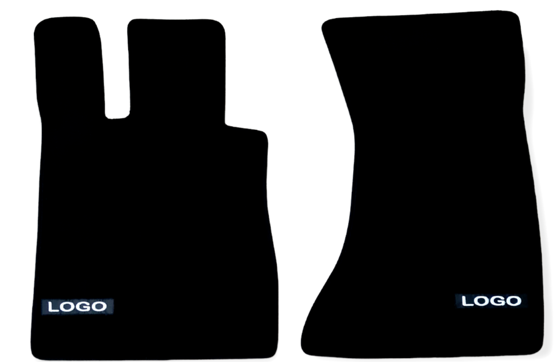 Car Floor Mats Velour For Mercedes S-Class AMG W220 Waterproof Liners 2pc Front