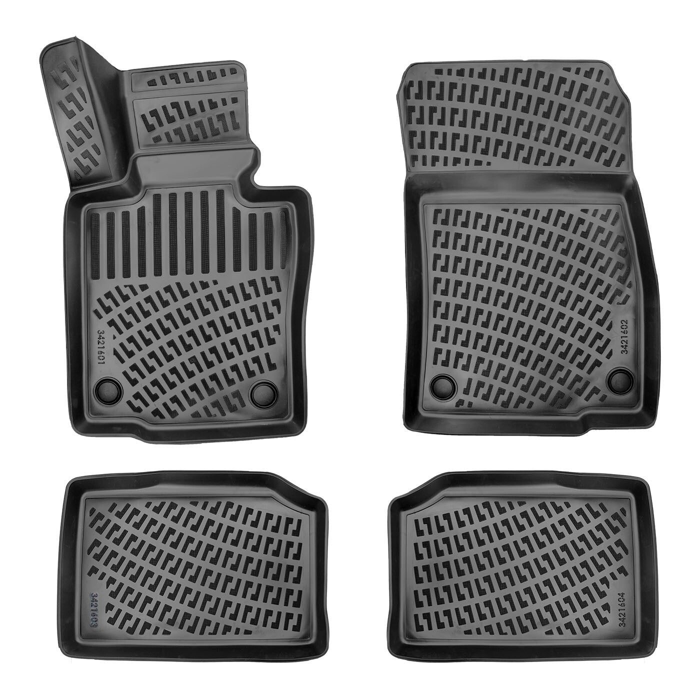 Floor Mats Liners For Mini Countryman R60 2010-2016 All Weather Heavy Duty Rugs