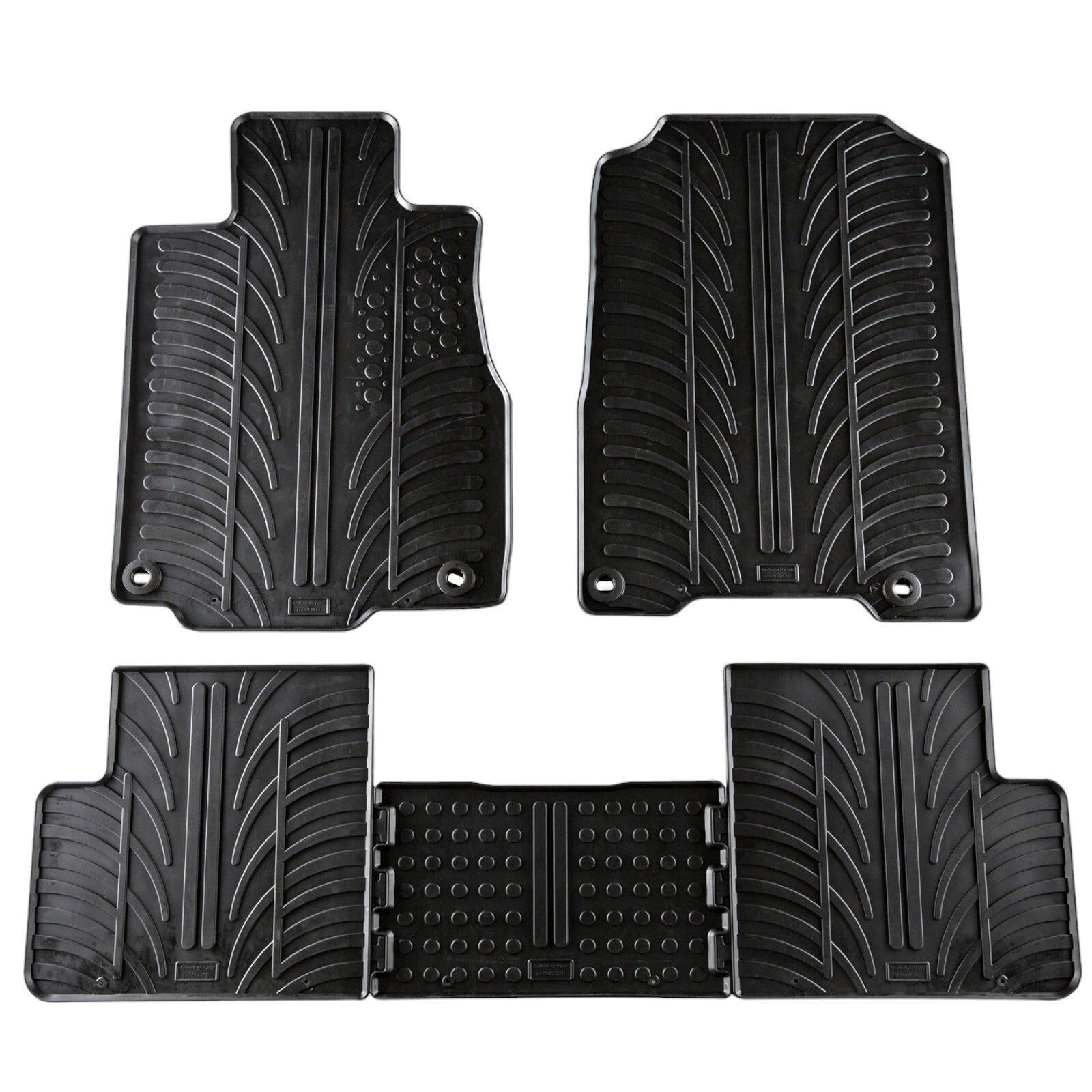 Rubber Car Floor Mats For Honda CRV All Weather Heavy Duty Rugs Auto Liners New