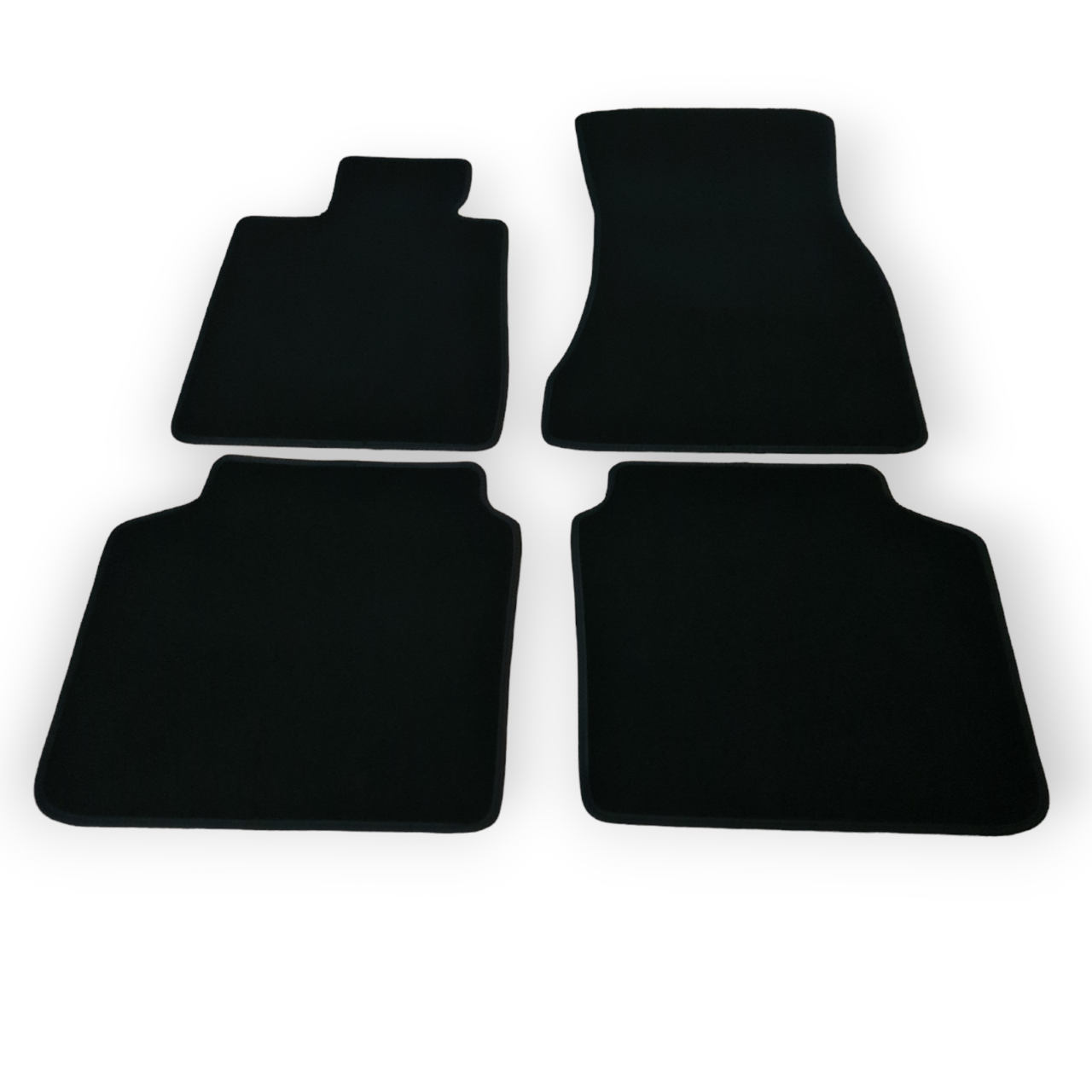 Car Floor Mats Velour For BMW 7 M7 G12 Waterproof Black Carpet Rugs Auto Liners