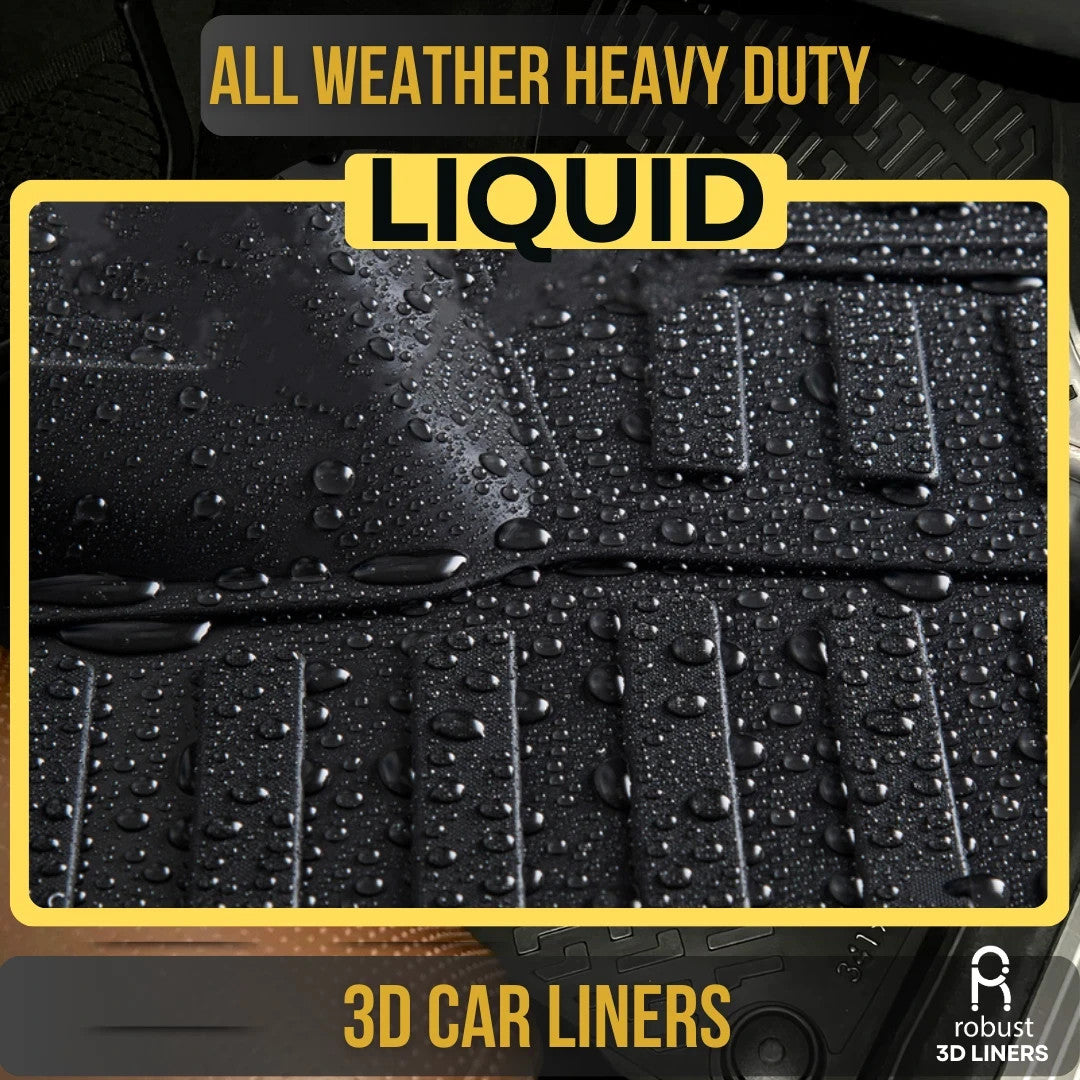 Car Floor Mats Liners For Audi Q7 e-Tron 2016-2025 All Season Heavy Duty 3d Rugs