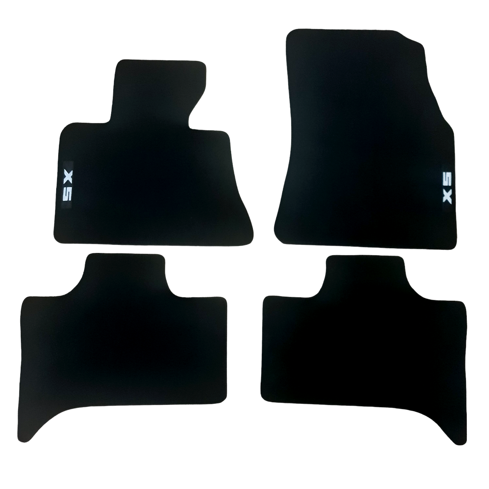 Car Floor Mats For BMW X5 E53 Waterproof Black Velour Carpet Rugs Auto Liners