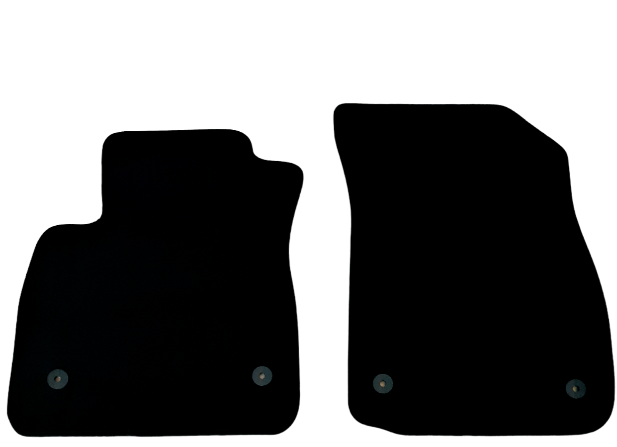 Front Car Floor Mats Velour For Opel Insignia Waterproof Carpet Auto Liners 2pcs