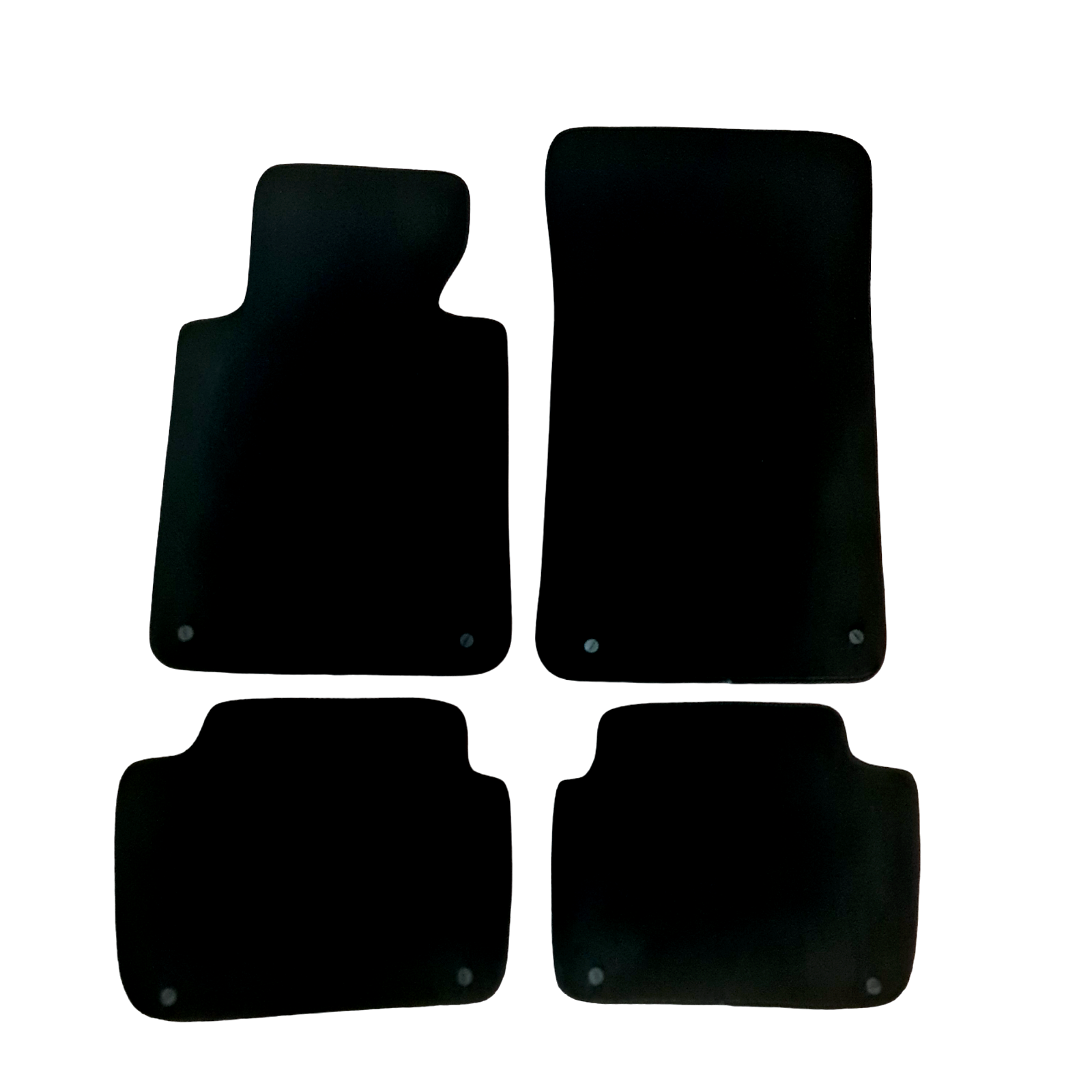 Car Floor Mats For BMW 3 M3 E46 Velour Waterproof Black Carpet Auto Liners New