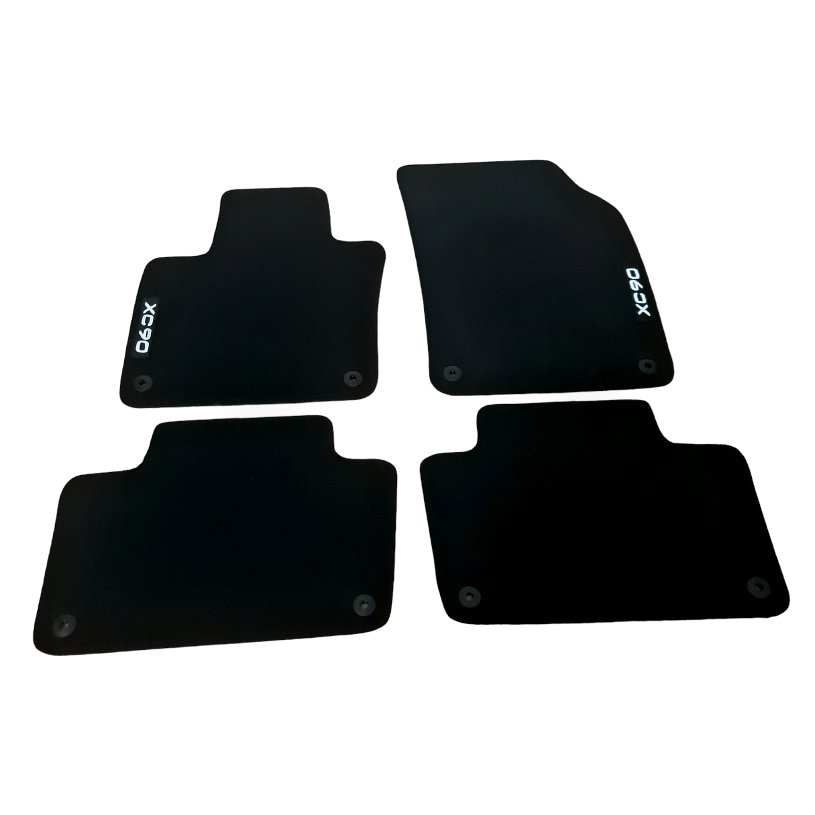 For Volvo XC90 Carpet Car Floor Mats 2018-2024 OEM Quality Velour Auto Rugs New