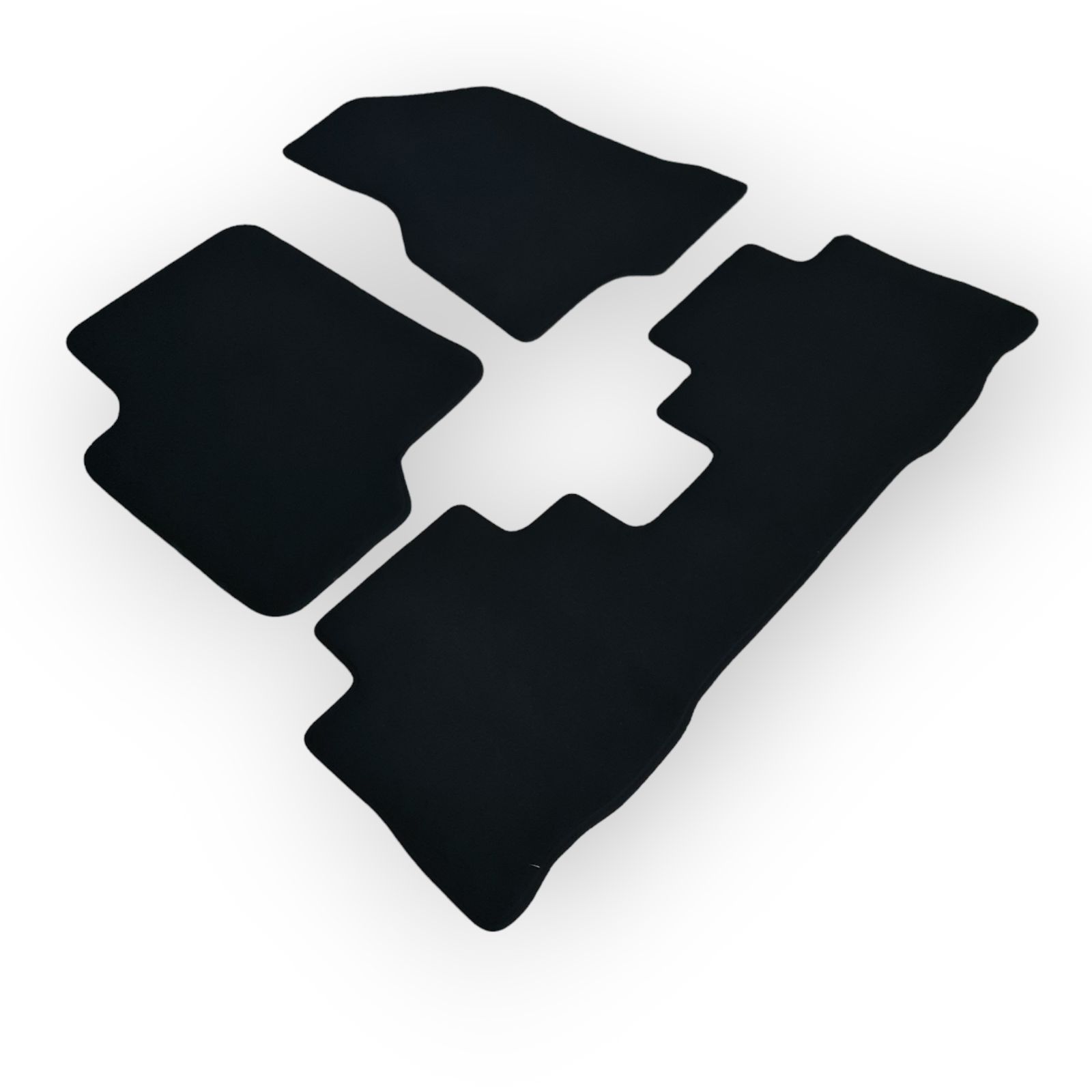 Car Floor Mats For Chevrolet Captiva Auto Liners Waterproof Black Velour Carpet