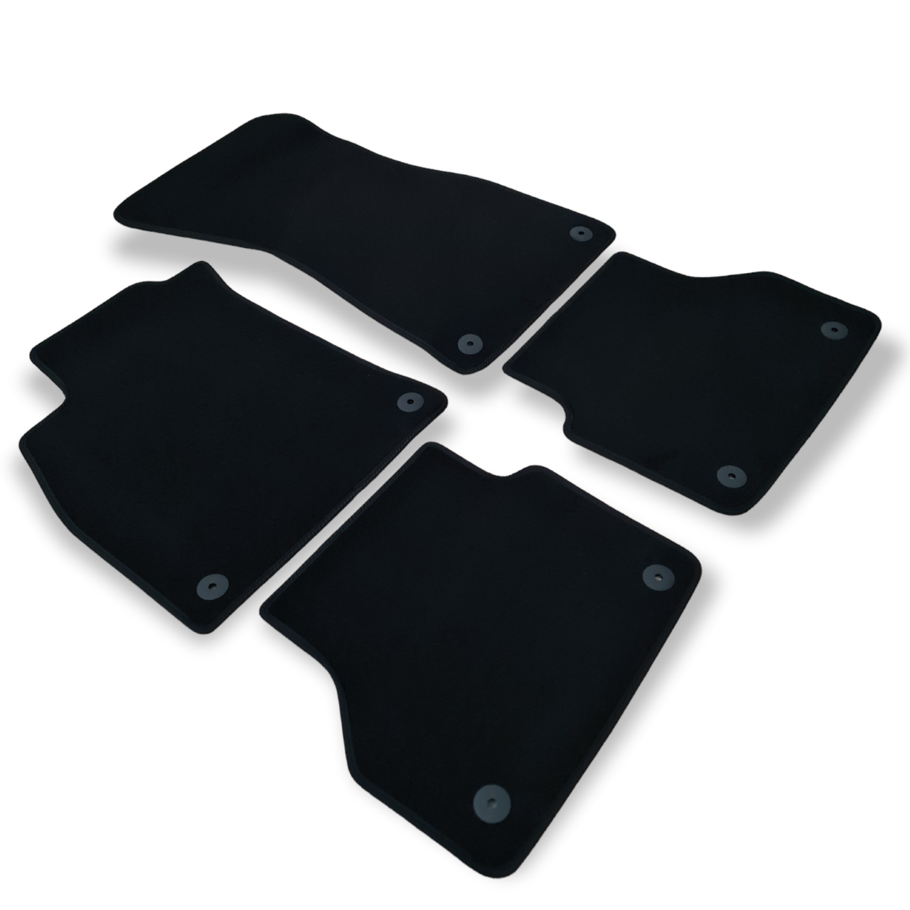 For Audi A6 C8 Carpet Floor Mats 2019-2025 OEM Quality Velour Auto Rugs Liners