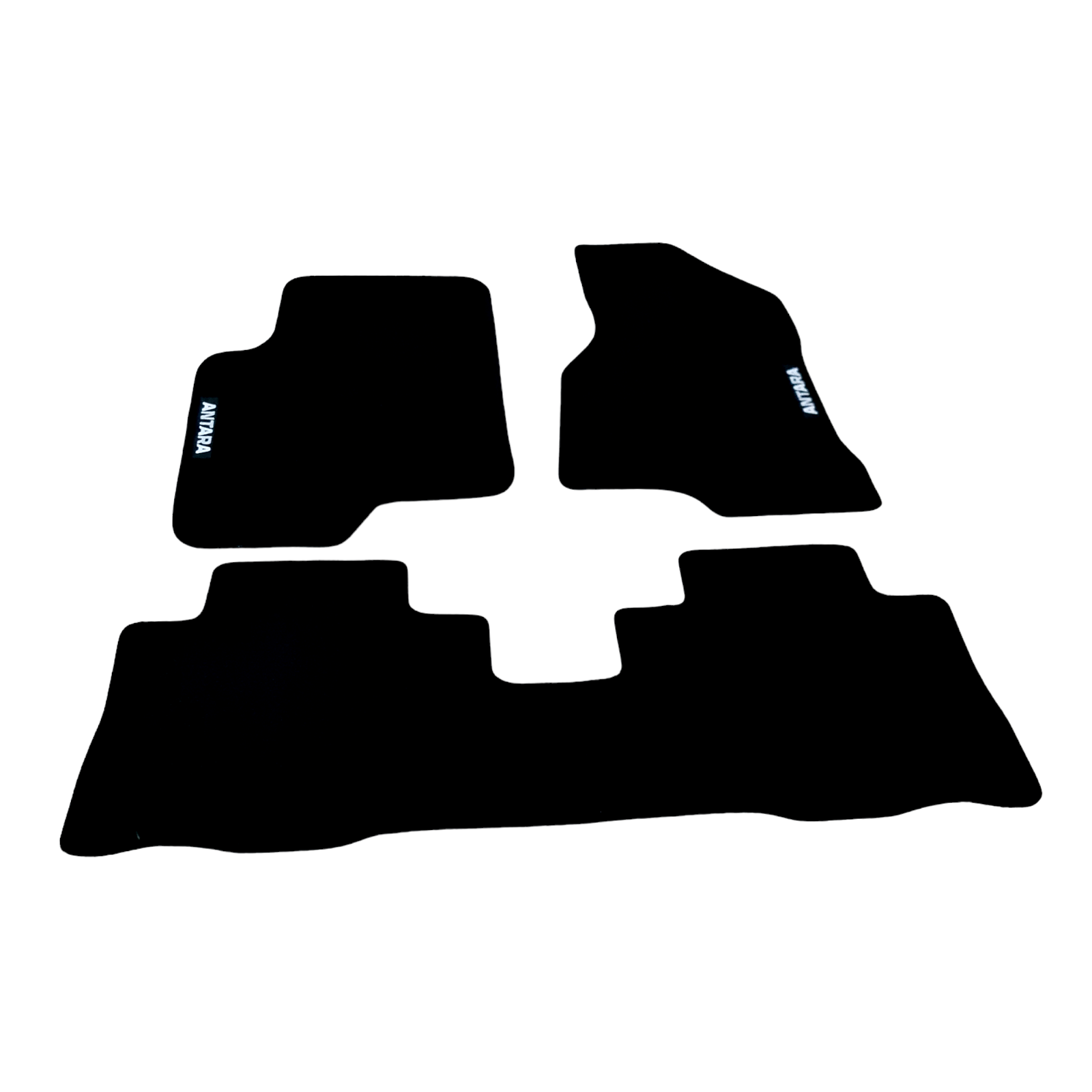 Car Floor Mats Velour For Opel Antara Auto Liners Waterproof Black Carpet Rugs