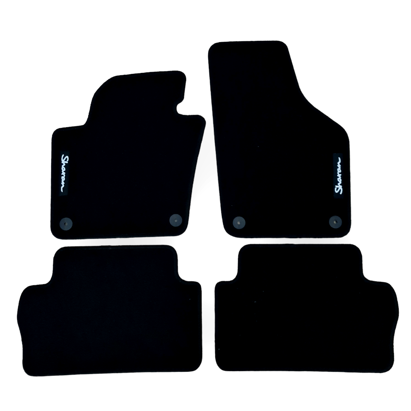 For Volkswagen Sharan OEM Quality Carpet Car Floor Mats 2010-2022 Velour Liners