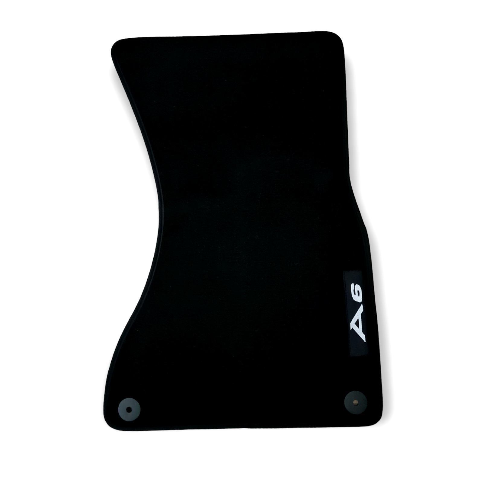 Front Car Floor Mats For Audi A6 C7 Waterproof Black Velour Carpet Liners 2pcs