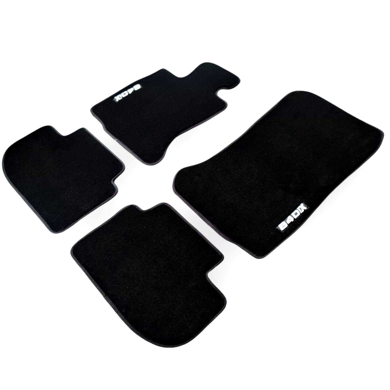 Car Floor Mats Velour For BMW 6 640iX F06 Waterproof Black Carpet Rugs Liners