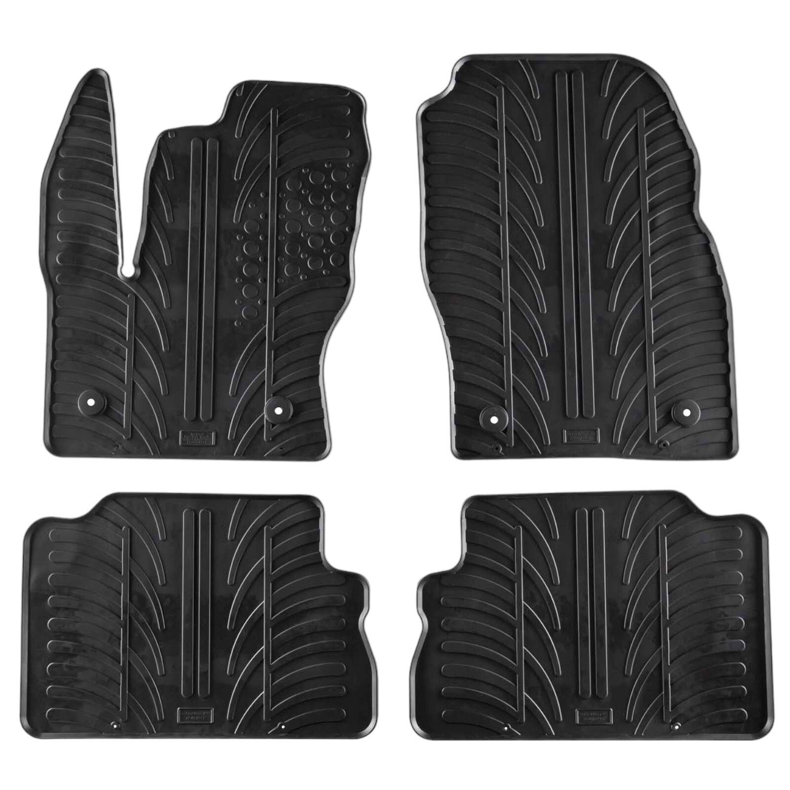 For Ford Escape 2012-2019 Car Floor Mats Rubber All Weather Heavy Duty Liners