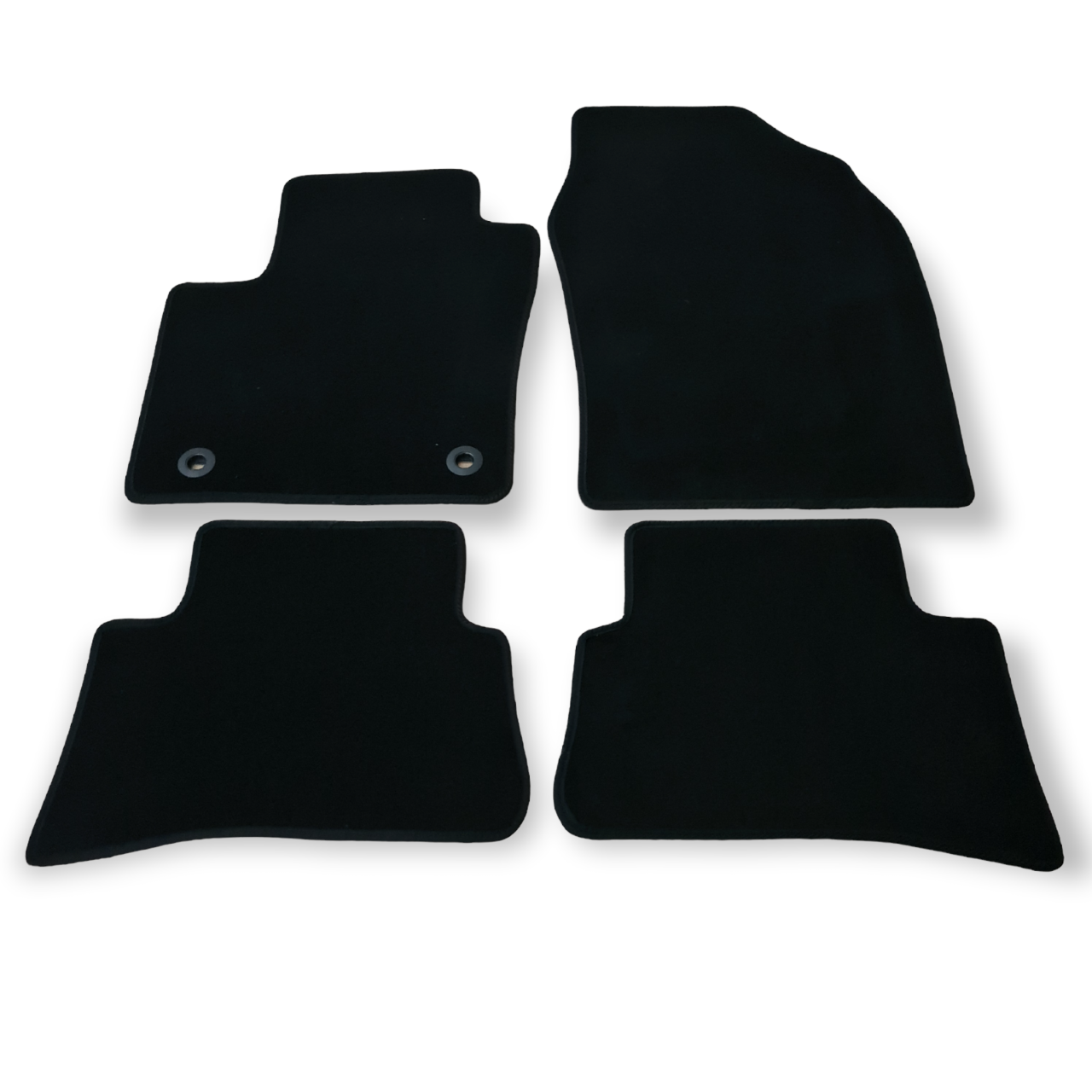 Car Floor Mats For Toyota C-HR Velour Waterproof Black Rugs Carpet Auto Liners