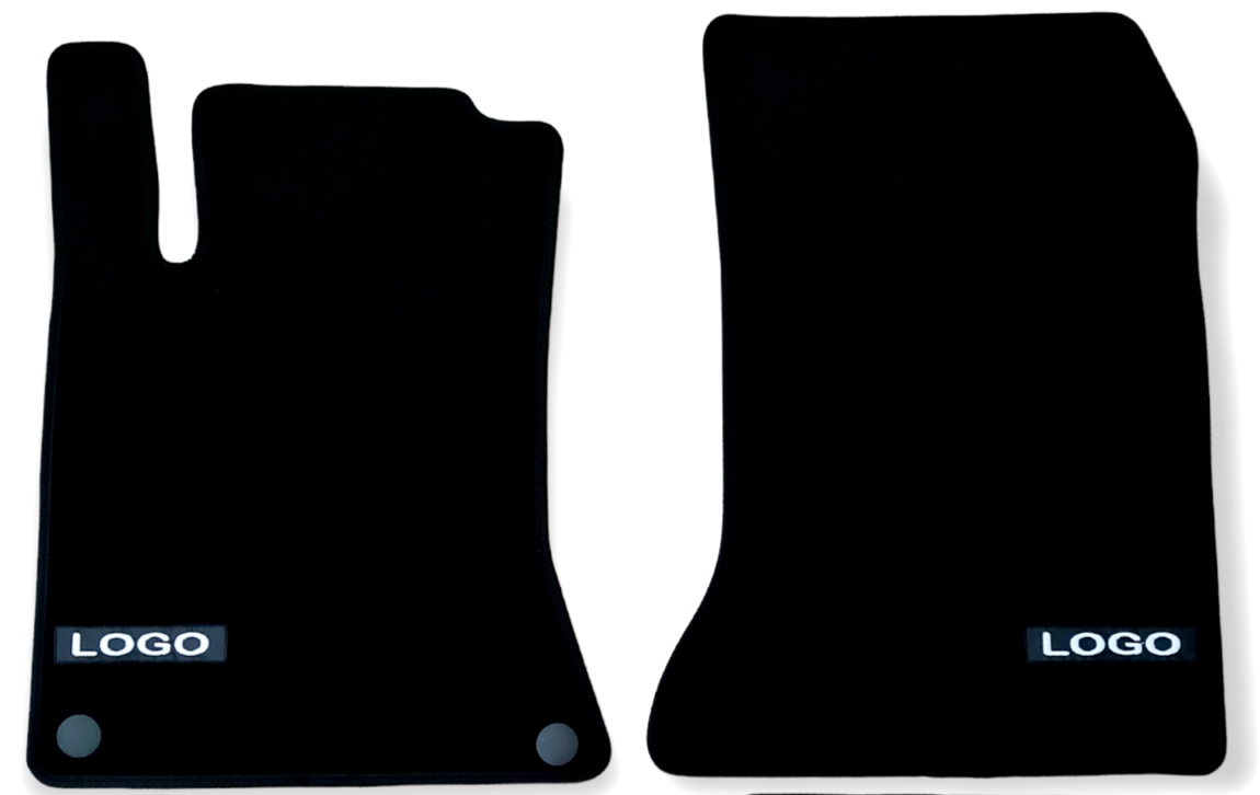 Front Car Floor Mats Velour For AMG Mercedes B-Class Waterproof Liners Carpet 2p