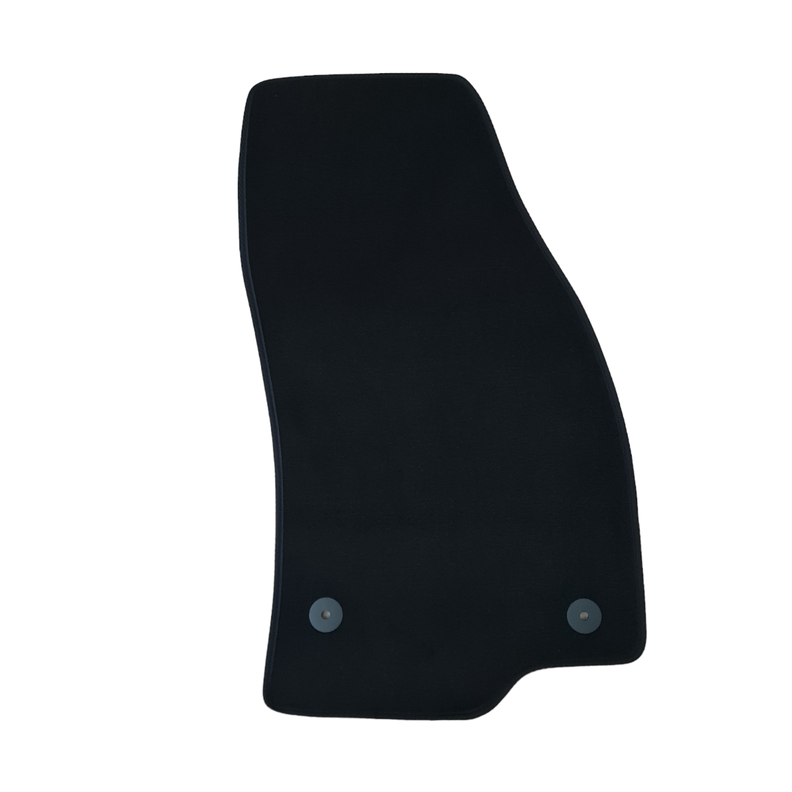 Front Car Floor Mats Velour For VW Taos Waterproof Black Carpet Auto Liners 2pcs