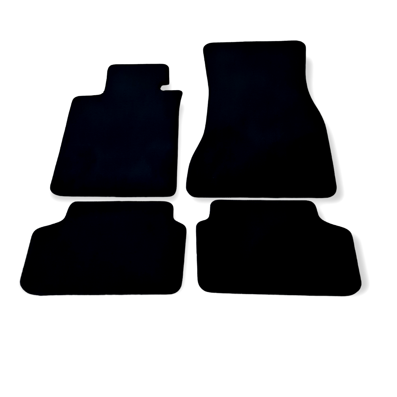 Car Floor Mats For BMW 5 M5 G30 Velour Waterproof Black Carpet Auto Liners New