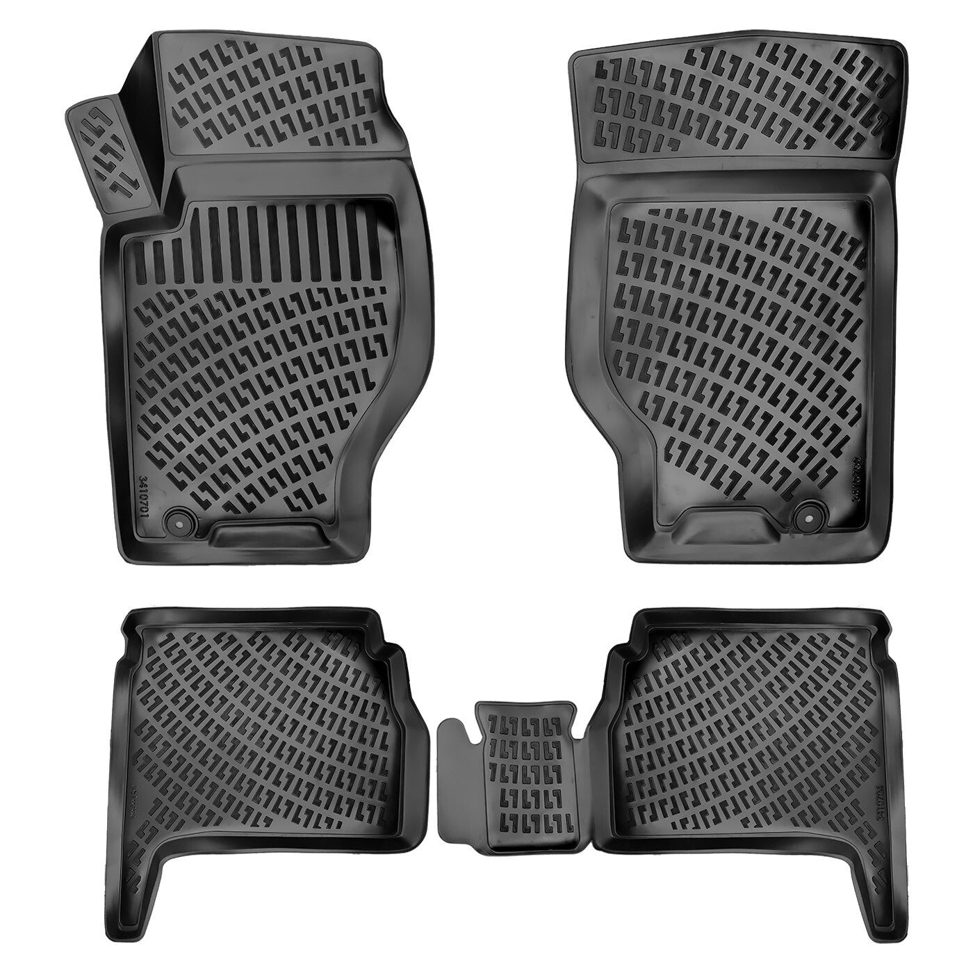 Car Floor Mats Liners For Kia Sorento 2002-2009 All Season Heavy Duty Auto Rugs