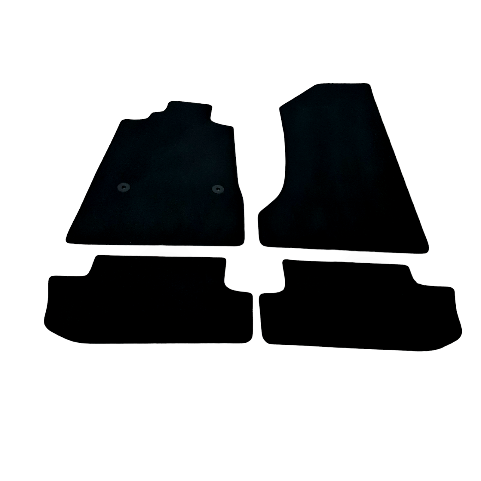 Car Floor Mats Velour For Chevrolet Camaro Waterproof Black Carpet Auto Liners