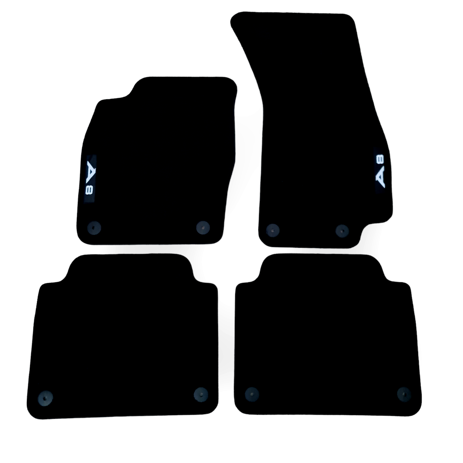 For Audi A8 LWB Carpet Car Floor Mats 2018-2025 OEM Quality Velour Rugs Liners