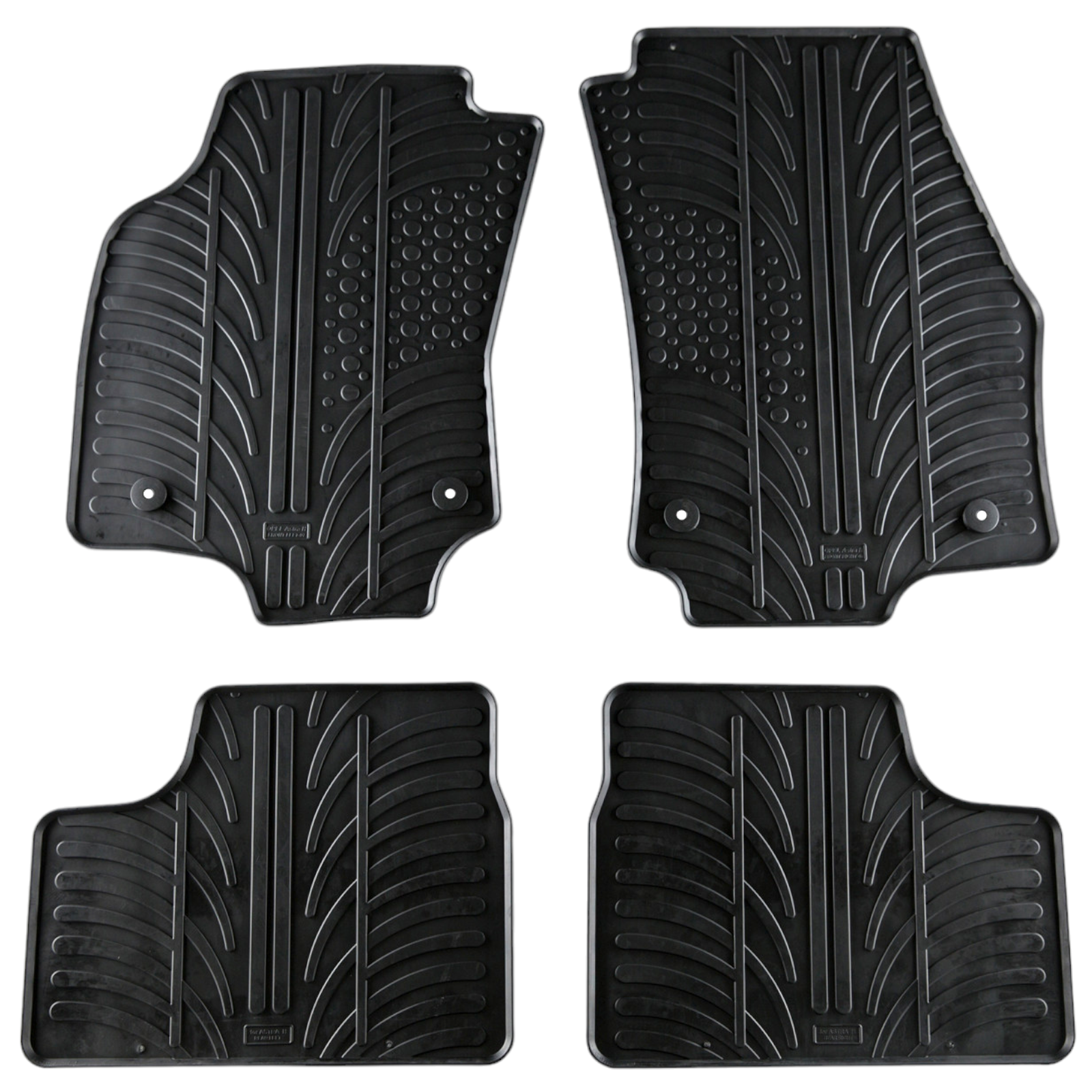 For Opel Astra H 2004-2012 Car Floor Mats Rubber All Weather Heavy Duty Liners