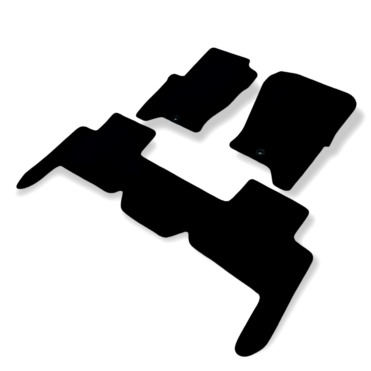 Car Floor Mats Velour For Land Rover Discovery 4 Waterproof Black Carpet Liners