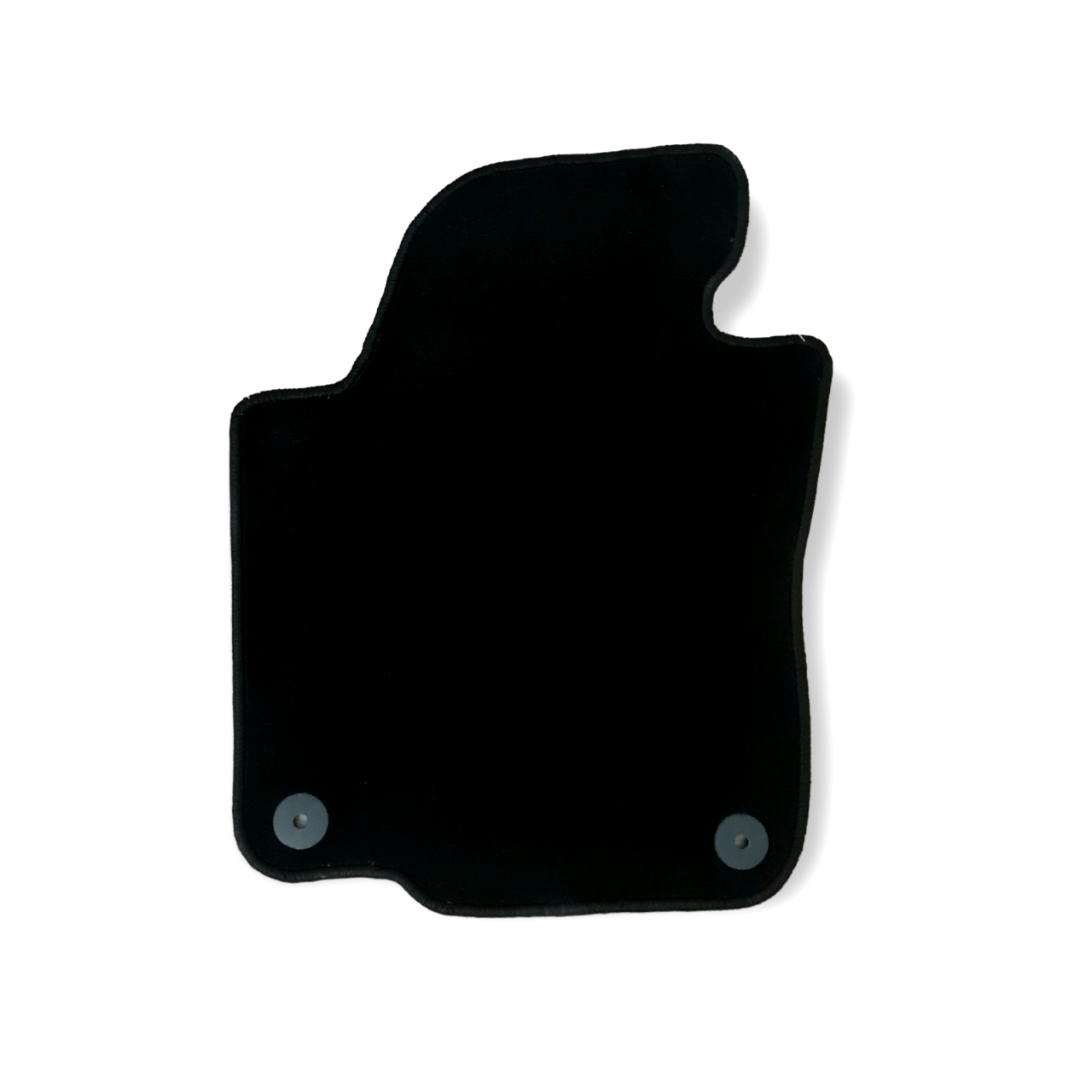 Front Car Floor Mats Velour For VW Passat SE Waterproof Black Carpet Liners 2pcs