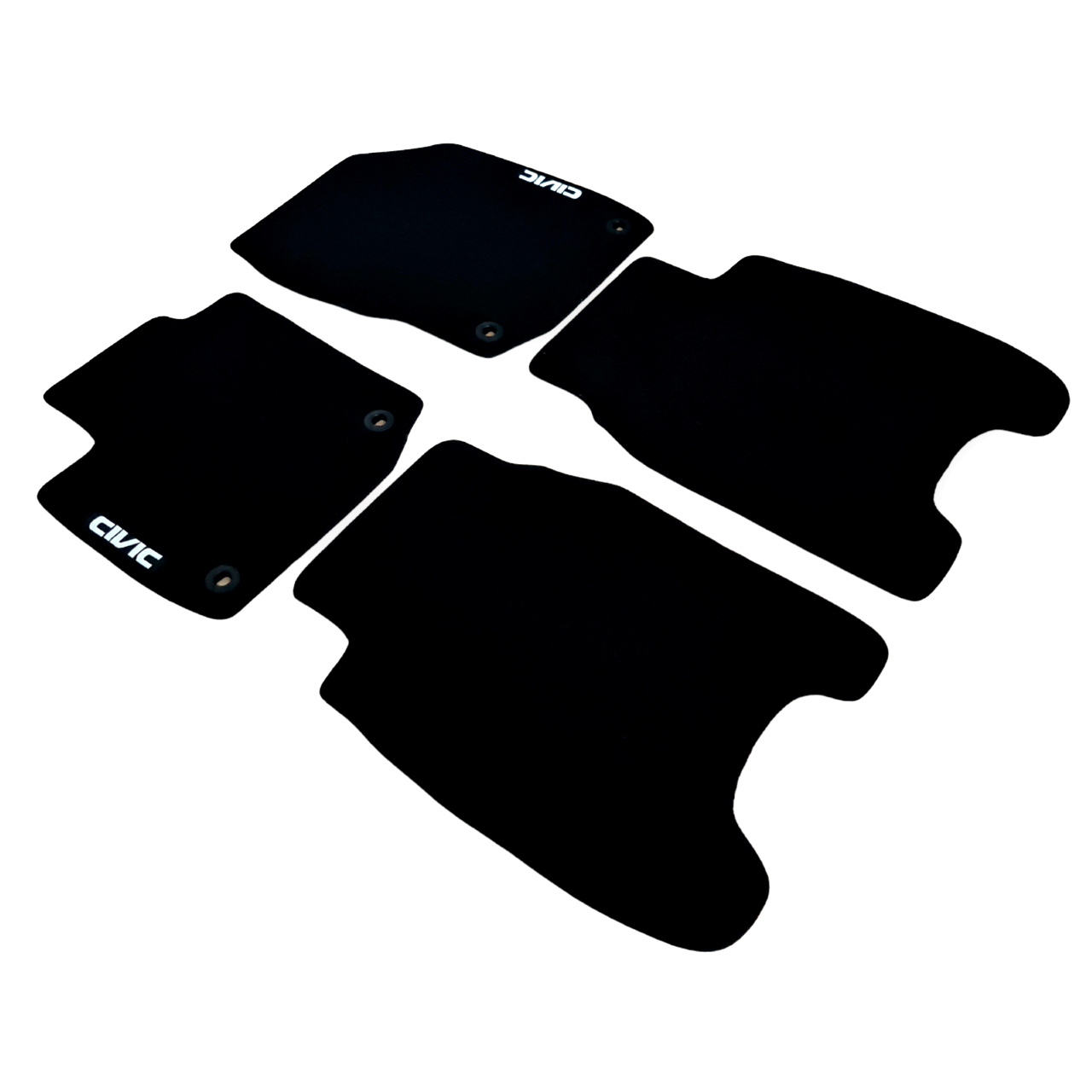 For Honda Civic Carpet Car Floor Mats 2012-2016 OEM Quality Velour Rugs Liners